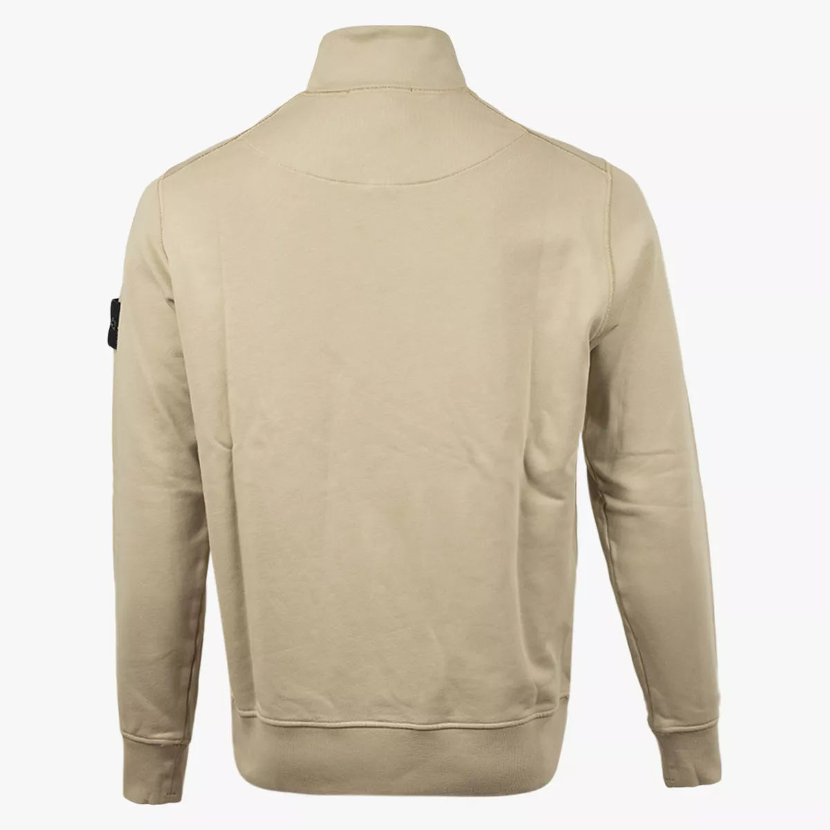 Stone Island Trui met Rits Zand | Cotton Fleece