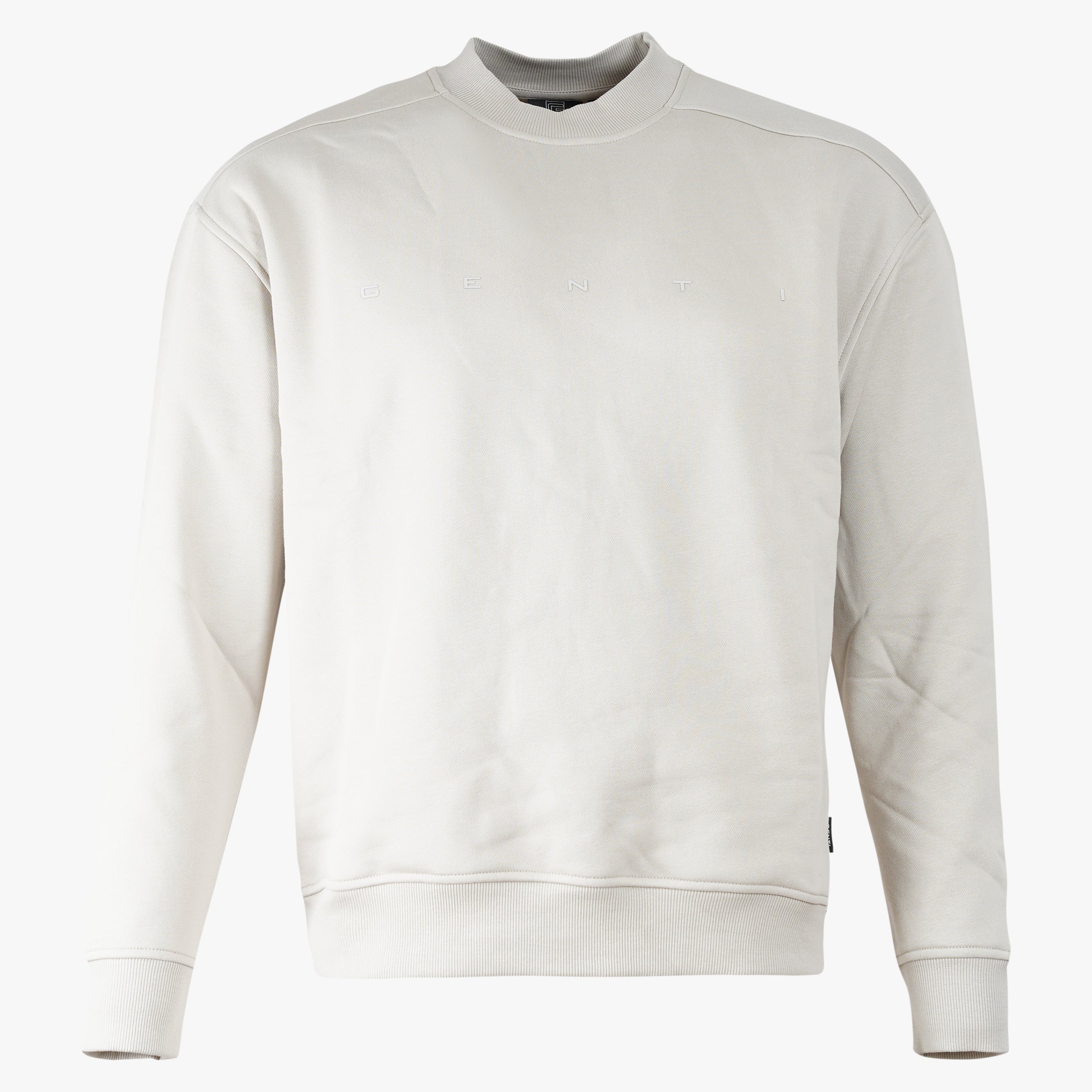 Genti Sweater Beige | Logo