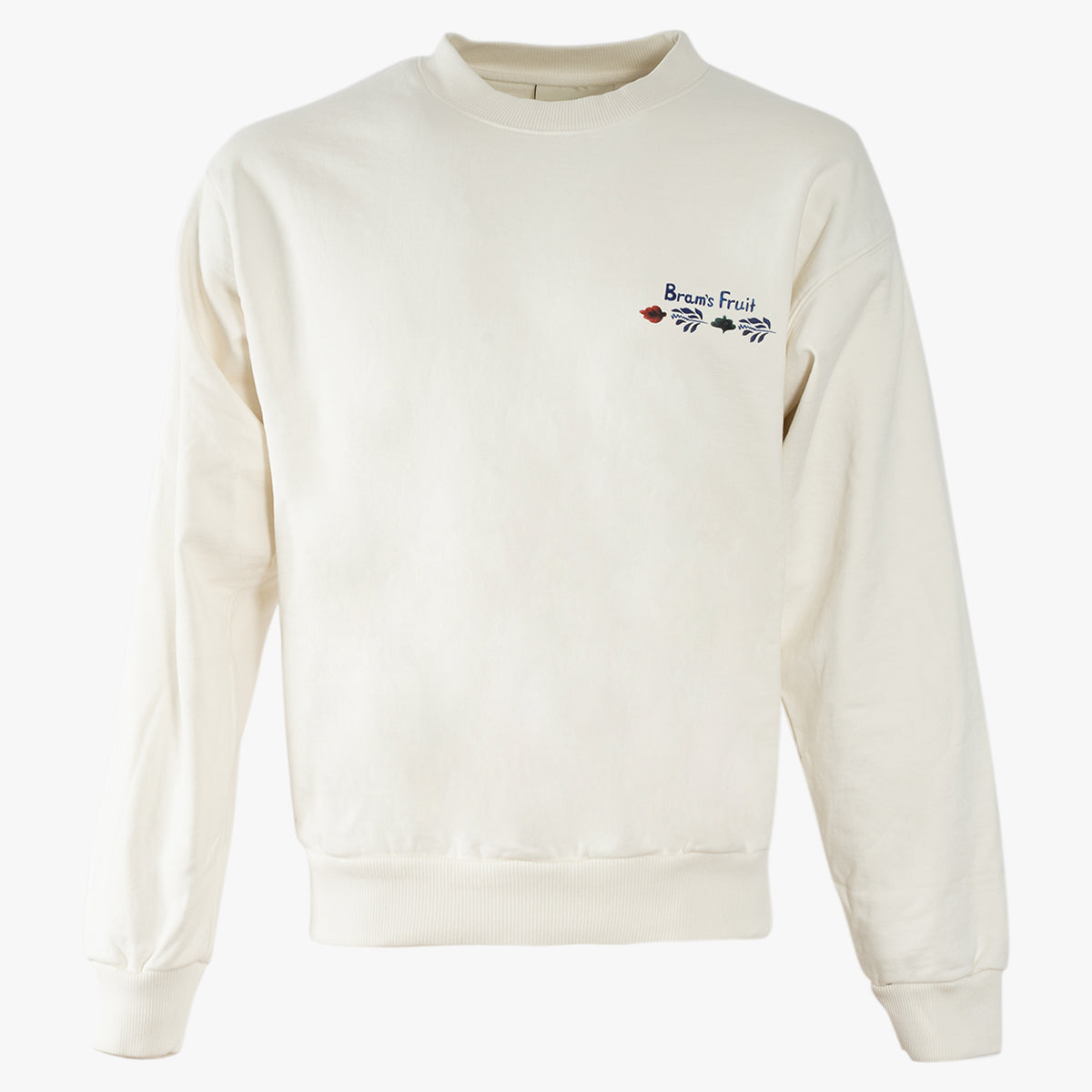 Bram's Fruit Sweater met Backprint Off-White | Flora Crewneck