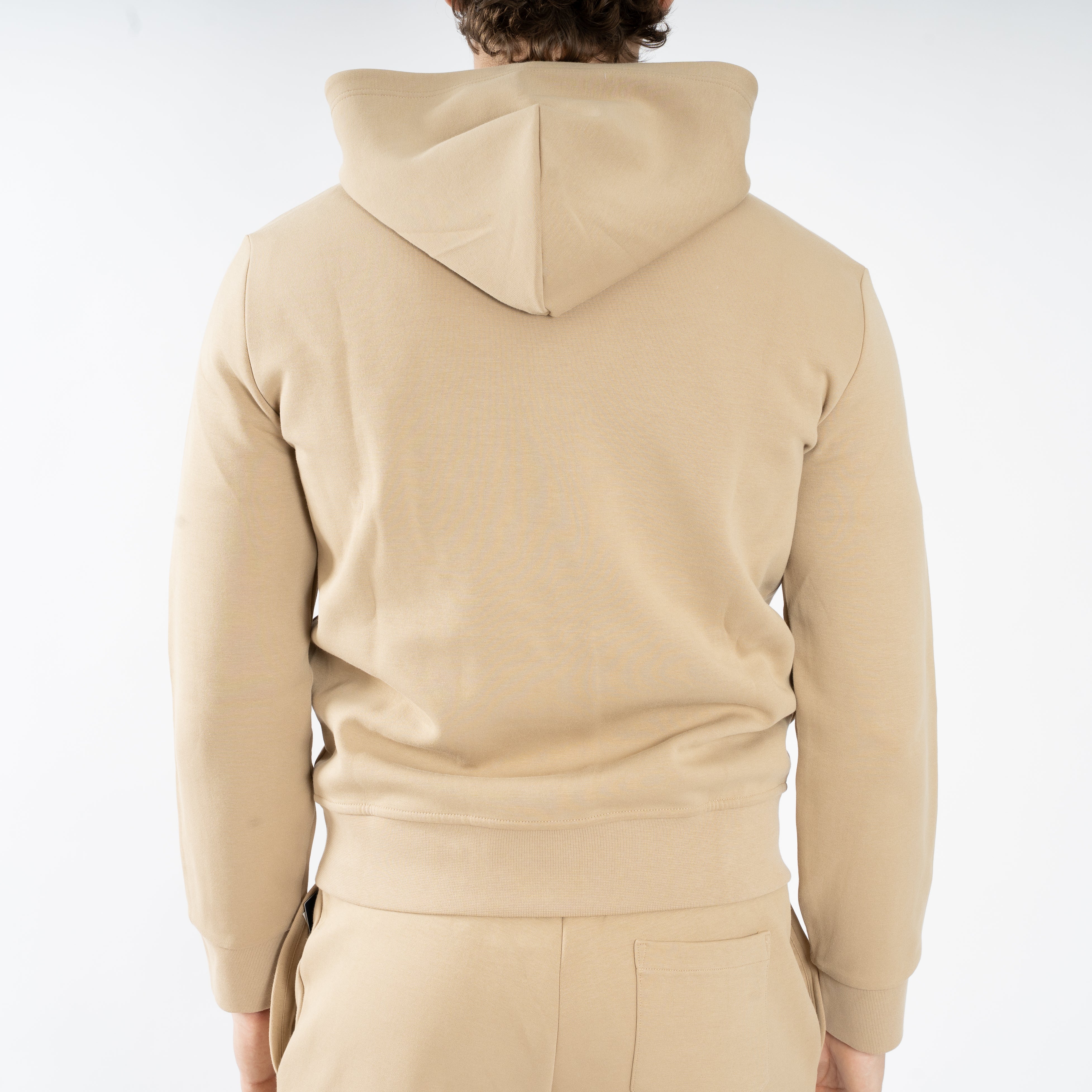 Ralph Lauren Vest Zand | Double-Knit Hoodie