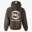 Pal Sporting Goods Hoodie met Backprint Bruin | New Pre-Game 25