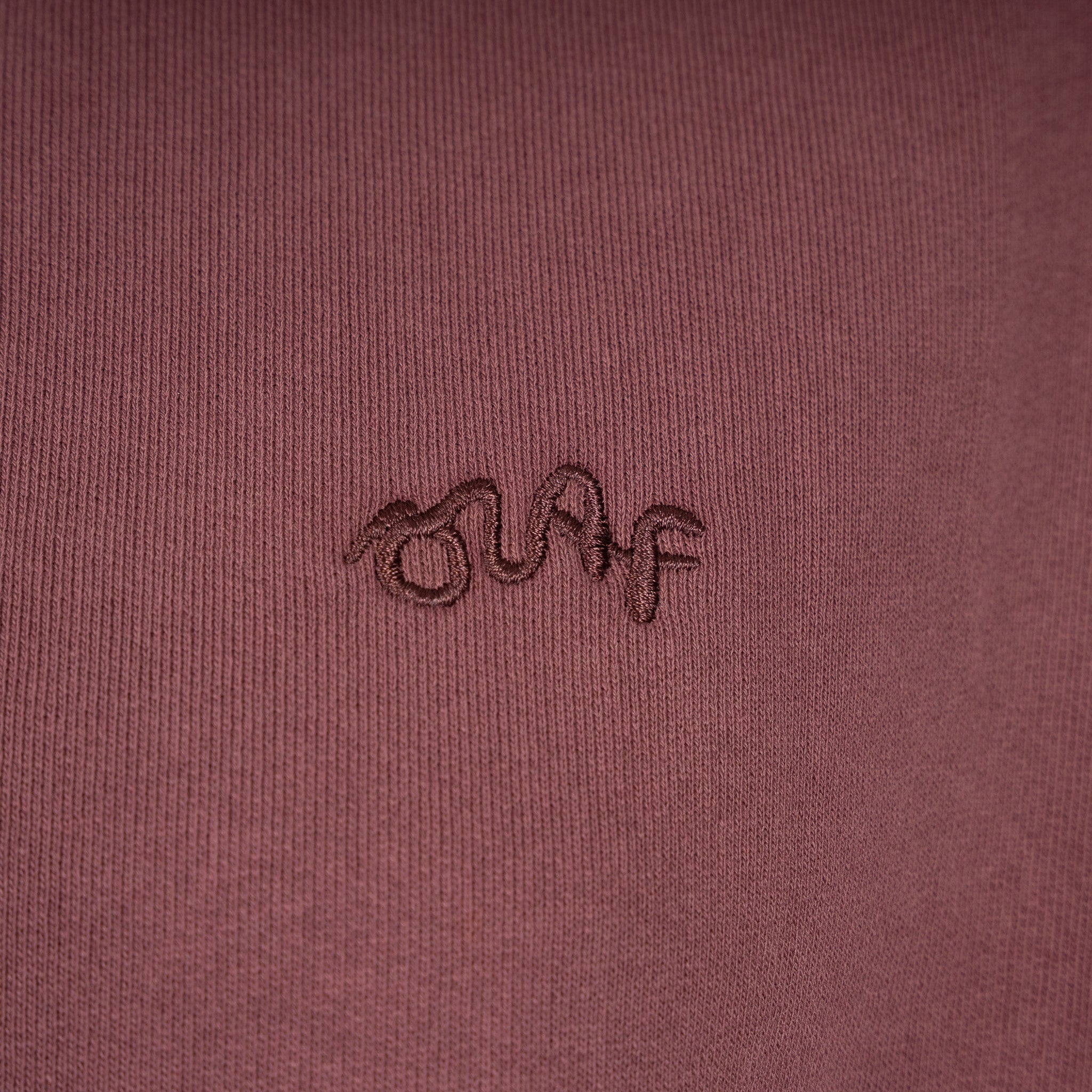 Olaf Sweater Rood | Washed Signature Boxy Crewneck