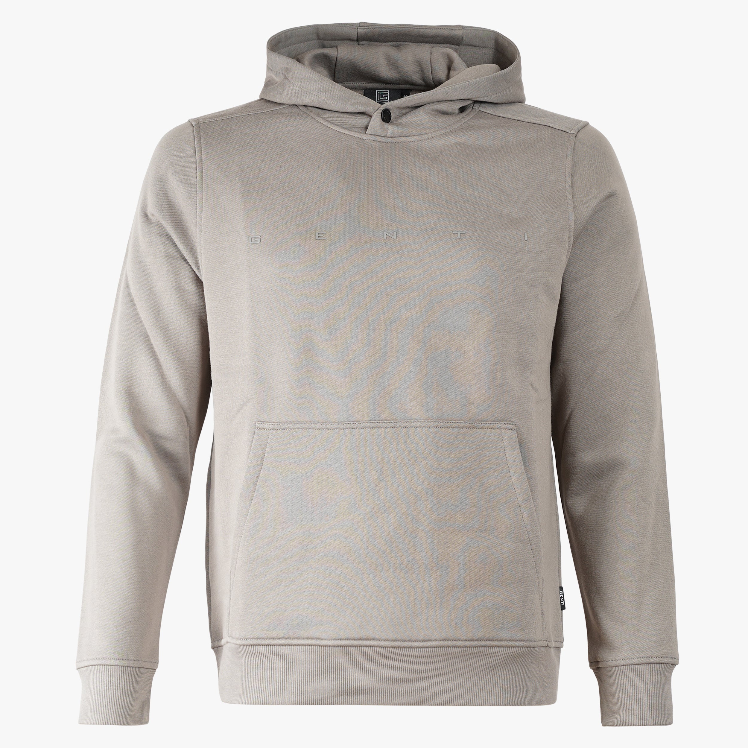 Genti Hoodie Taupe | Logo