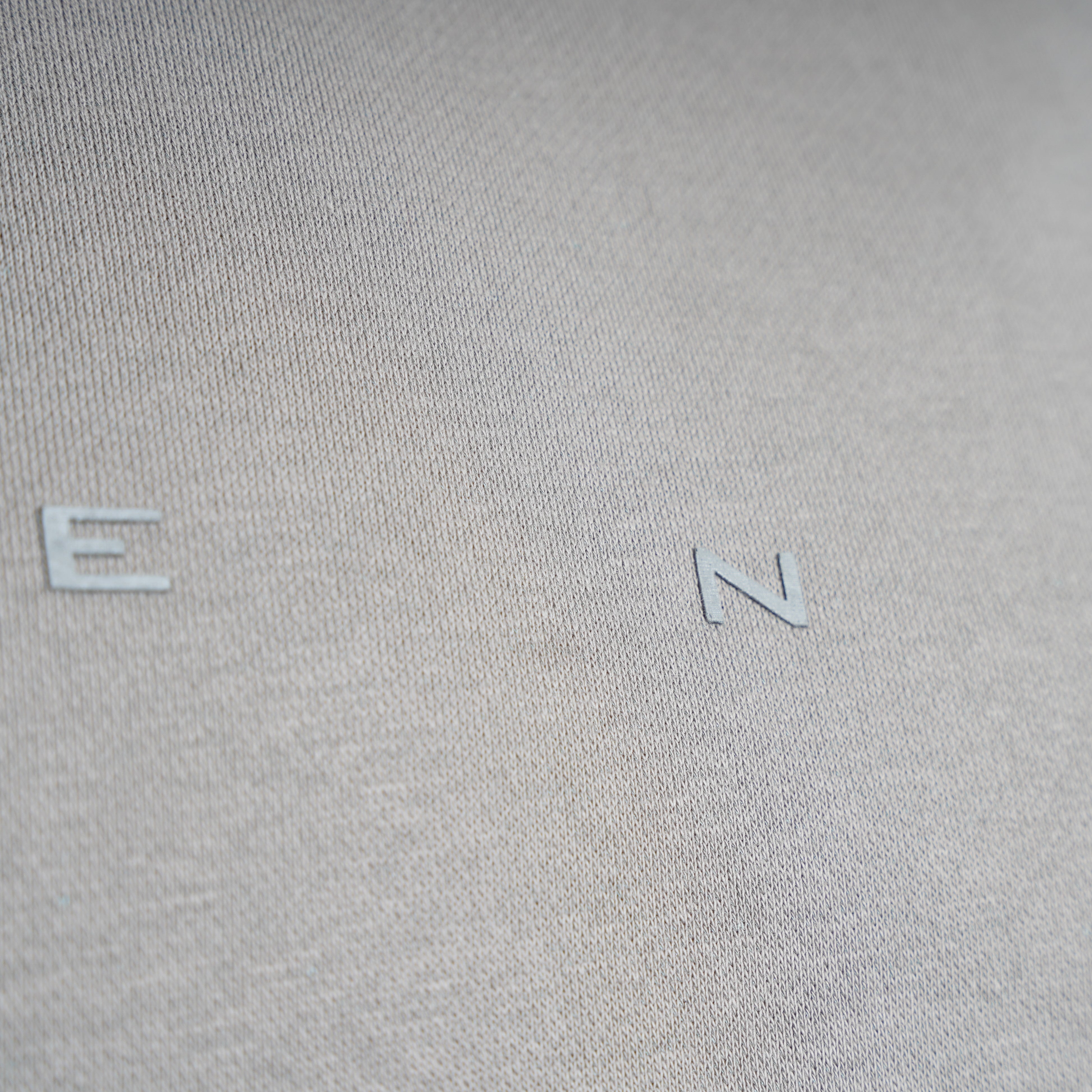 Genti Hoodie Taupe | Logo