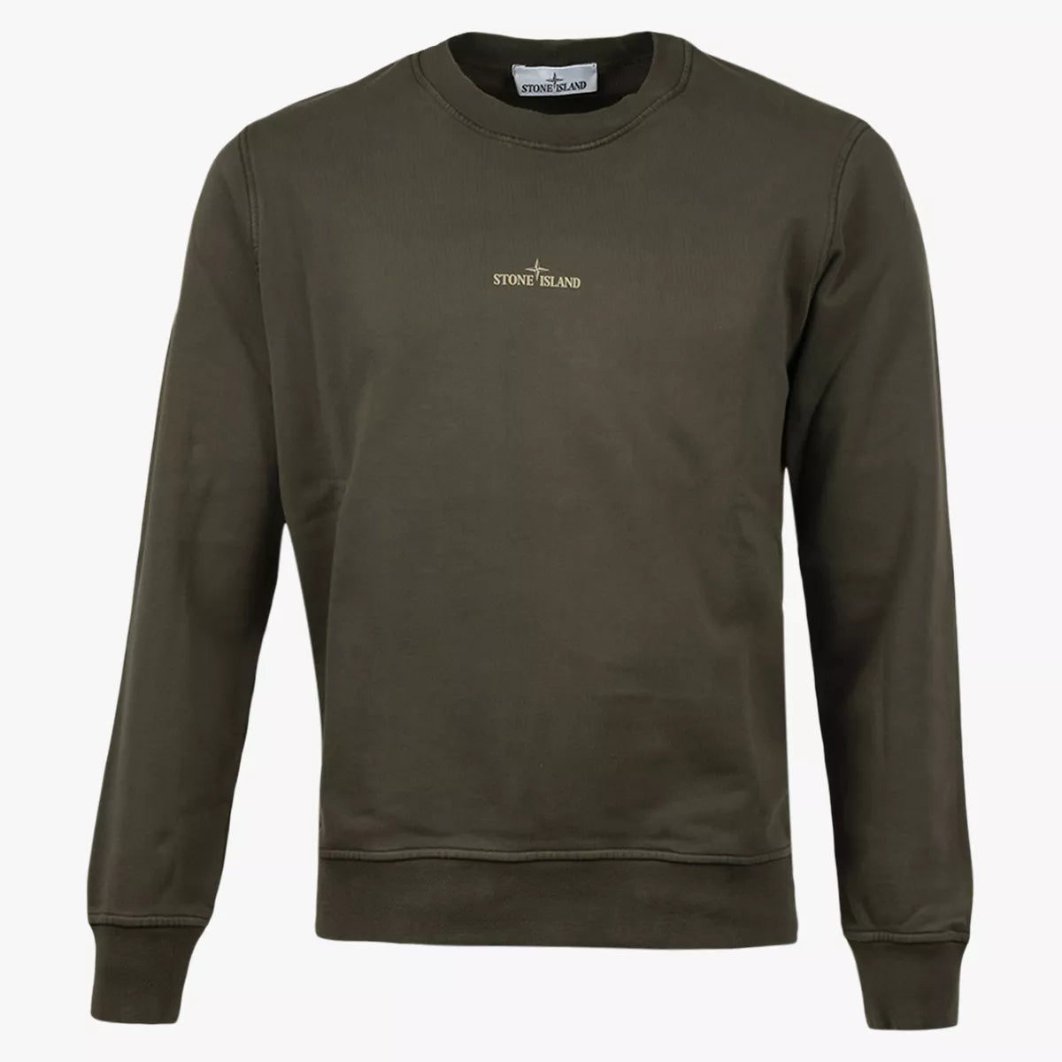 Stone Island Sweater met Backprint Groen | Institutional Five