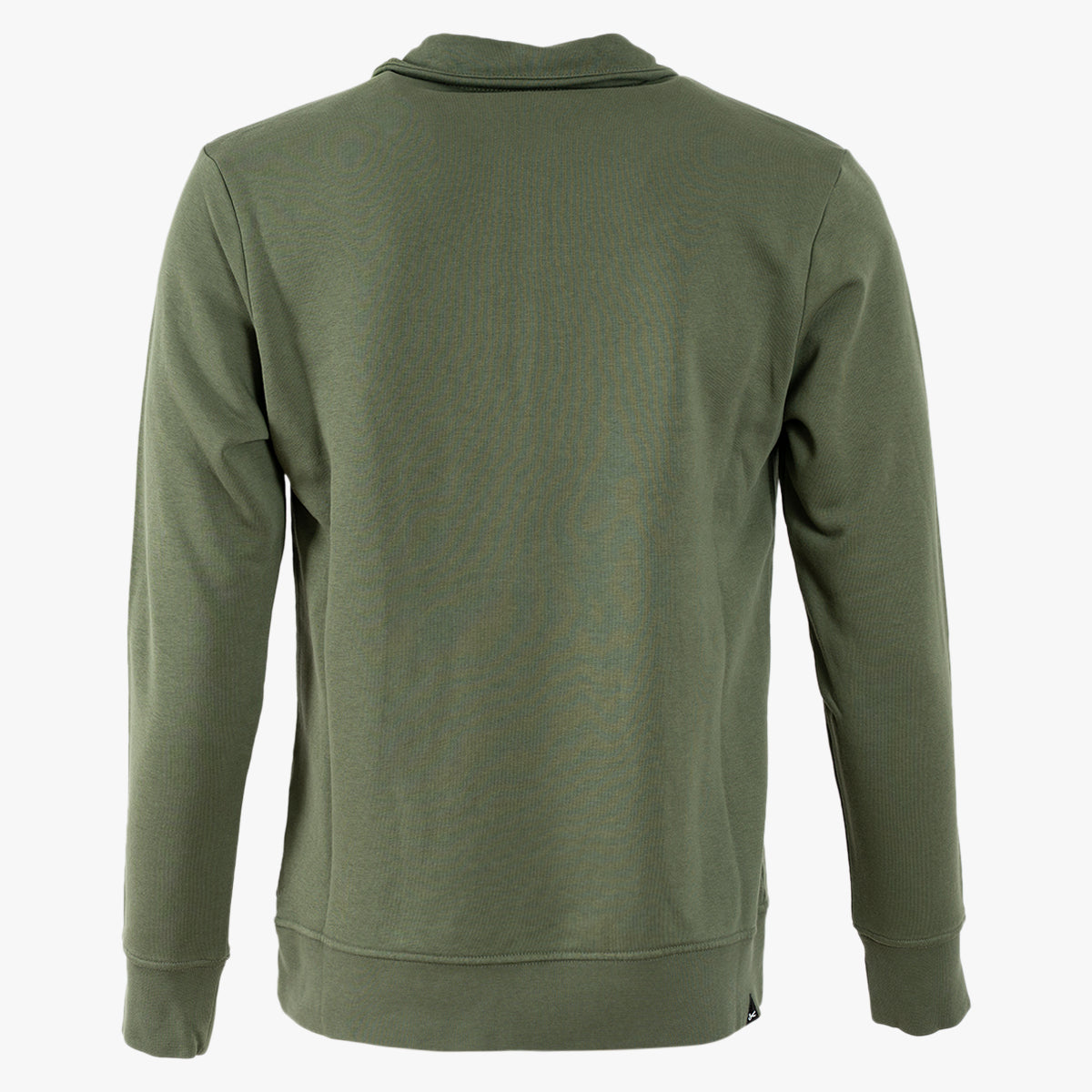 Denham Sweater met Rits Groen | Scissor Half Zip