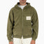 Bram's Fruit Vest groen | Zipper Hoodie