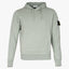 Stone Island Hoodie Lichtgroen | Cotton Fleece