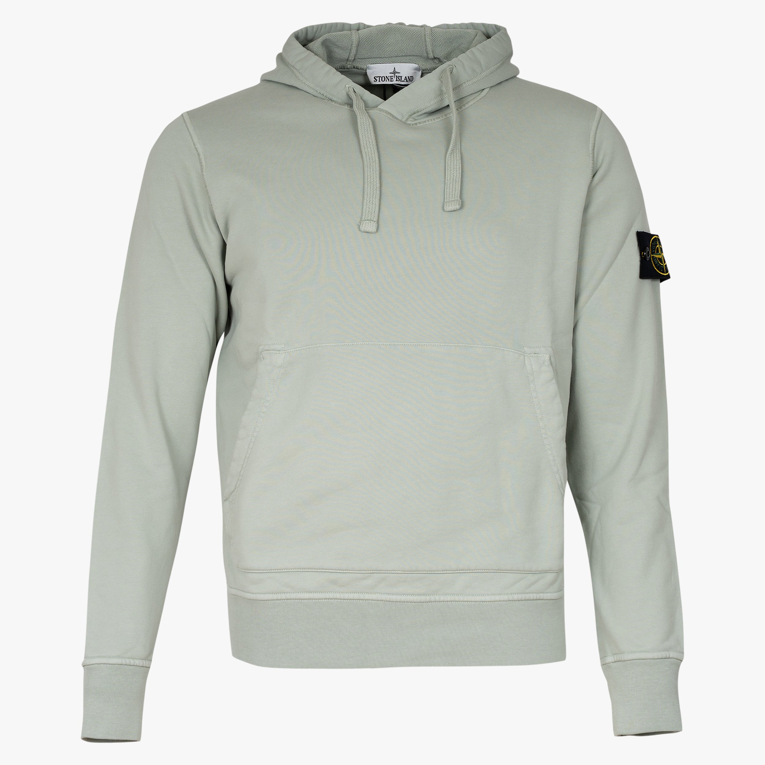 Stone Island Hoodie Lichtgroen | Cotton Fleece