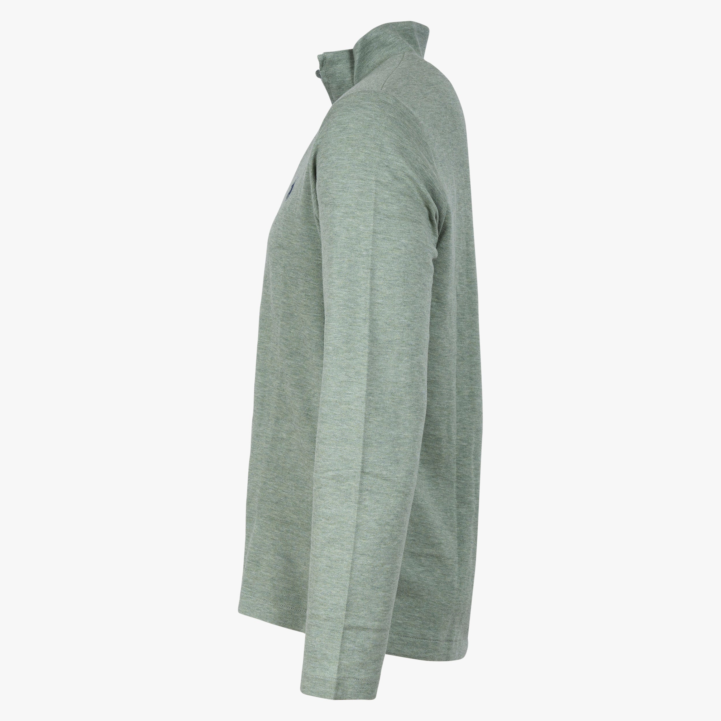 Ralph Lauren Sweater met Rits Groen | Luxury Jersey