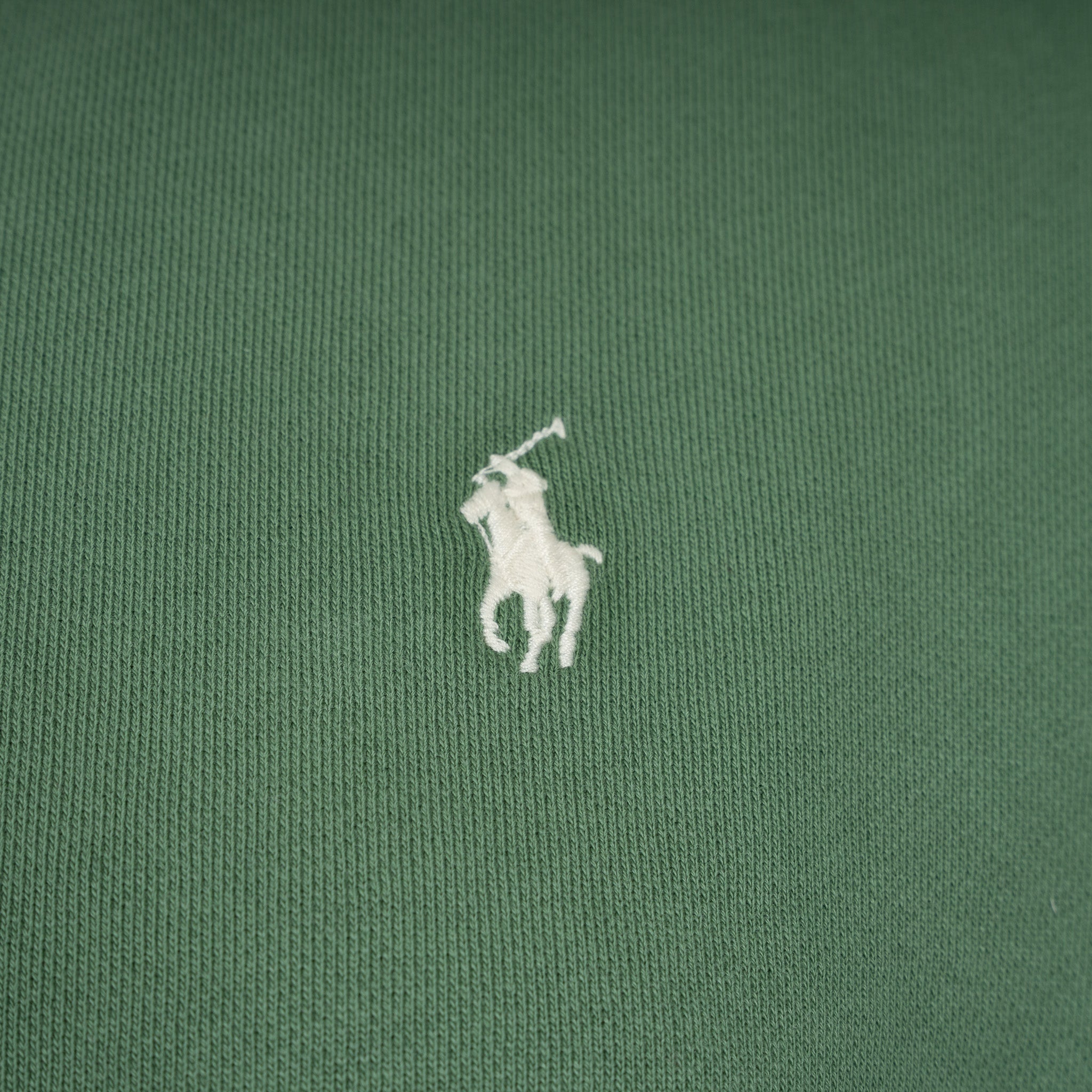 Ralph Lauren Hoodie Groen | Loopback Fleece