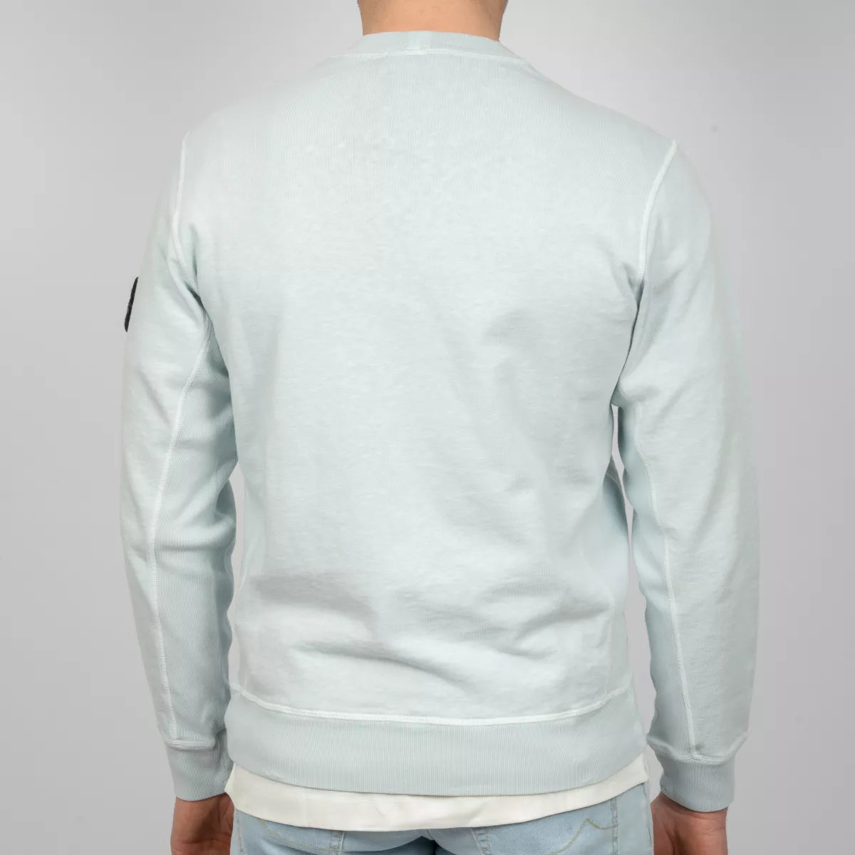 Stone Island Sweater Lichtblauw | Malfilé Fleece