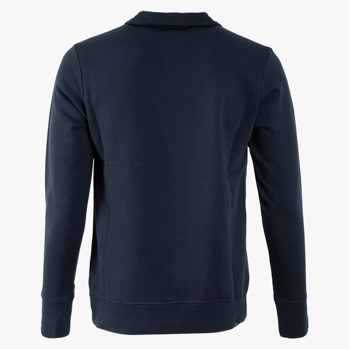 Denham Sweater met Rits Donkerblauw | Scissor Half Zip