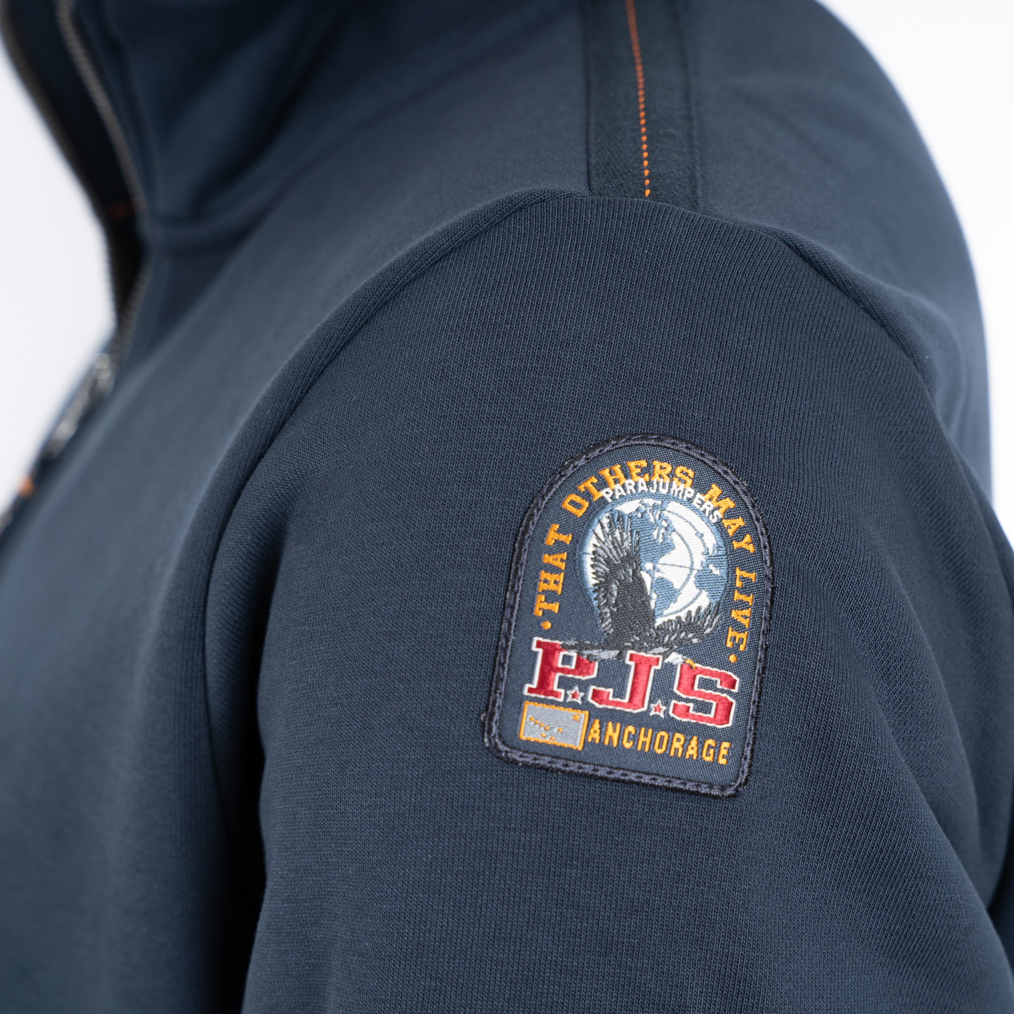 Parajumpers Sweater met Rits Blauw | Broad Peak