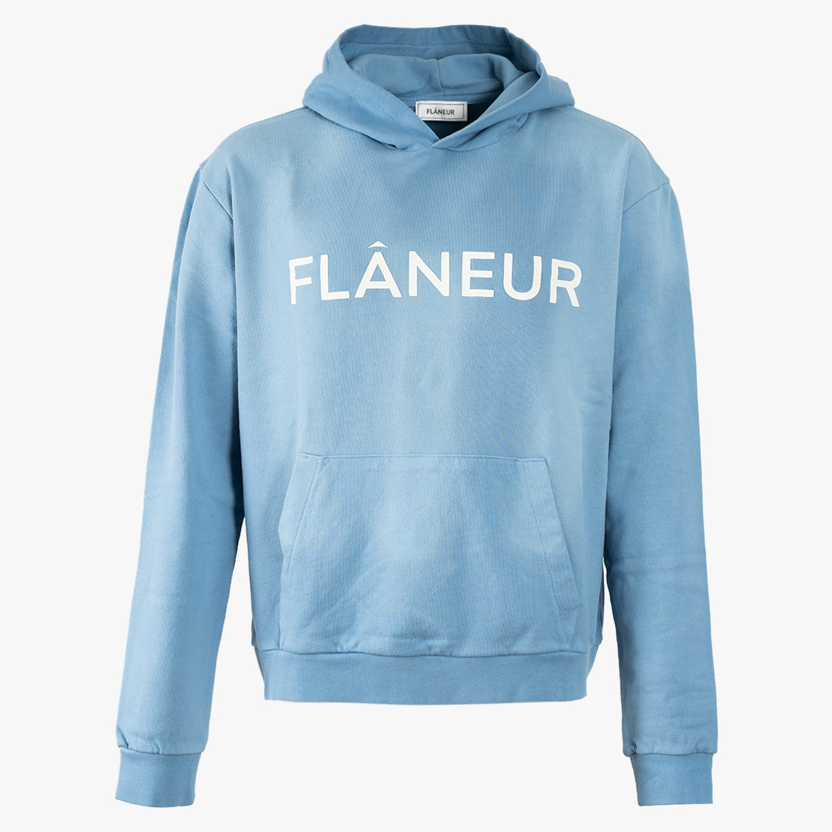 Flaneur Hoodie lichtblauw