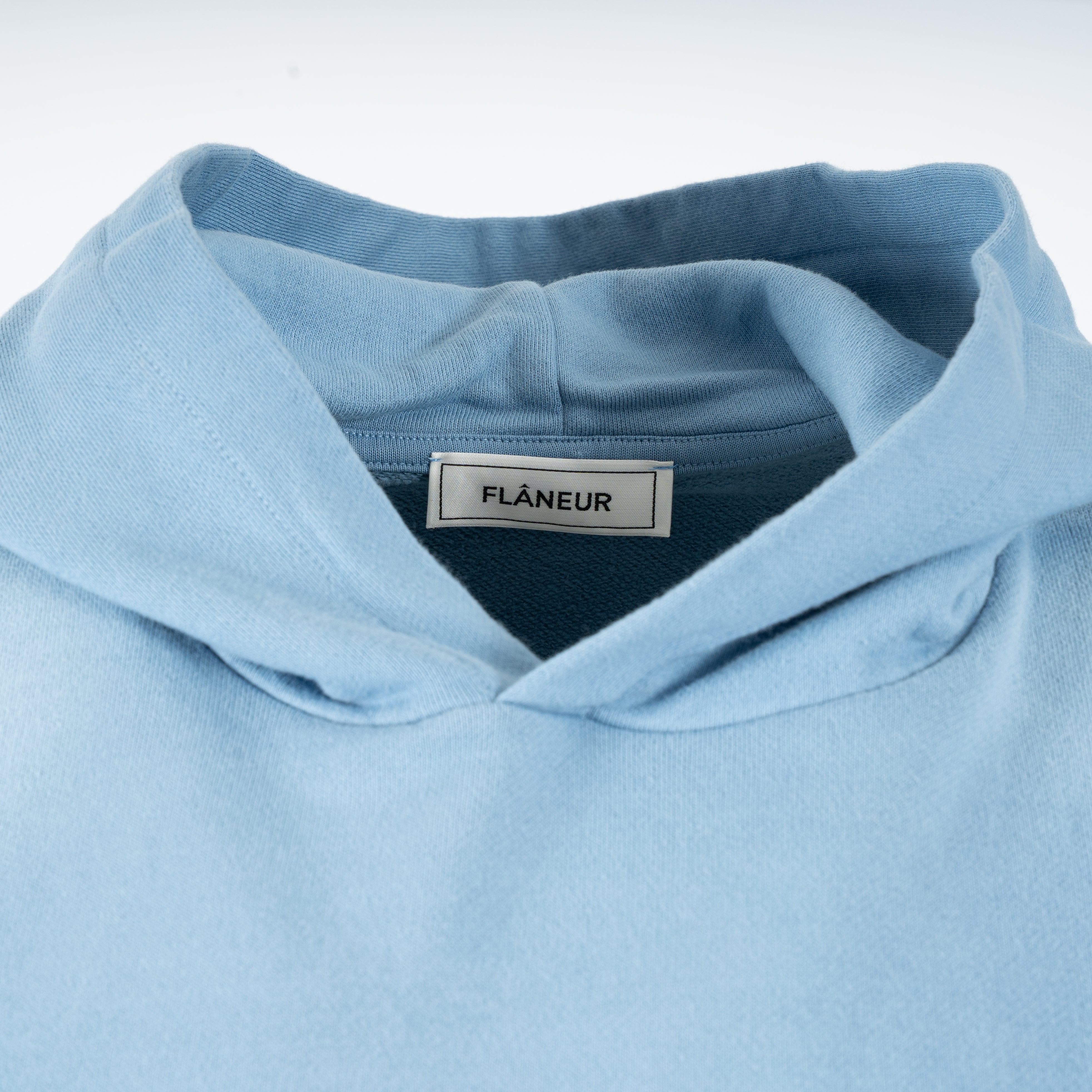 Flaneur Hoodie lichtblauw