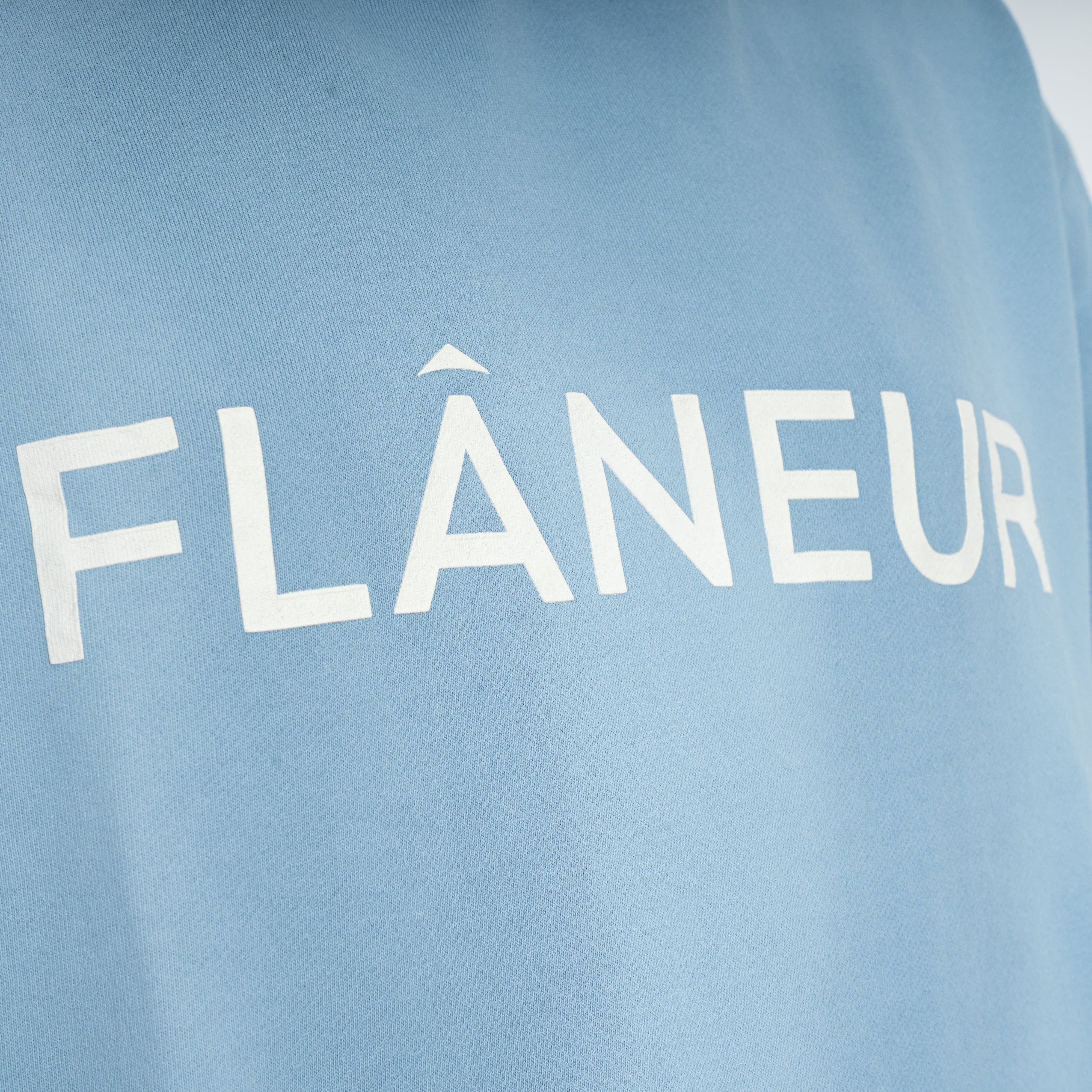 Flaneur Hoodie lichtblauw