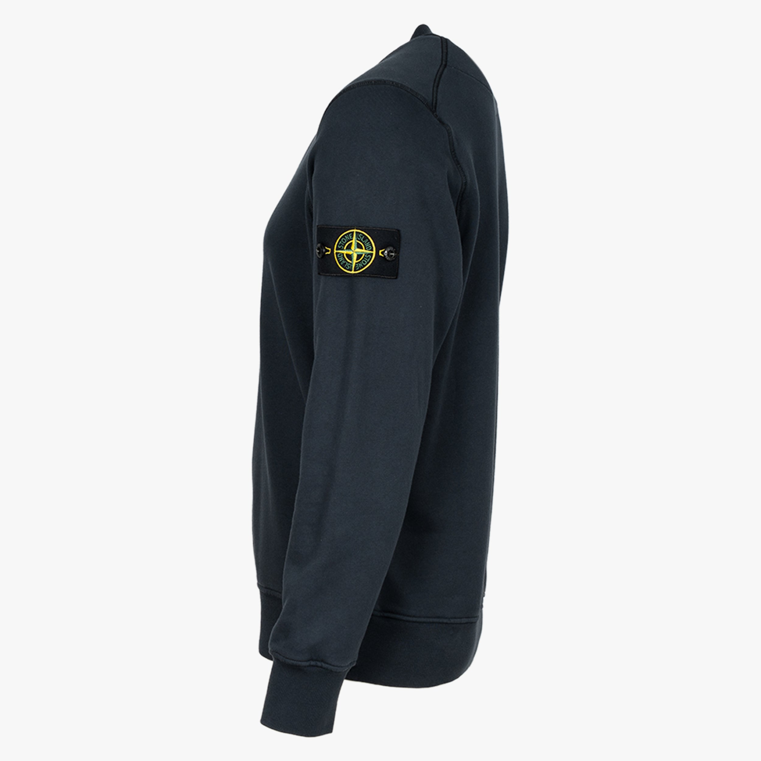 Stone Island Sweater Donkerblauw | Cotton Fleece