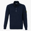 Stone Island Gebreide Trui met Knopenlijst Donkerblauw | Lambswool