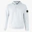 Stone Island Hoodie Lichtblauw | Brushed Organic Cotton Fleece