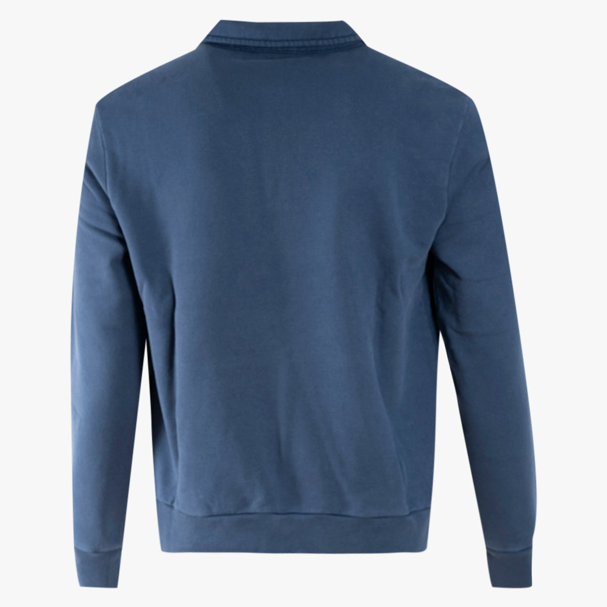 Ralph Lauren Sweater met Rits Blauw | Loopback Fleece