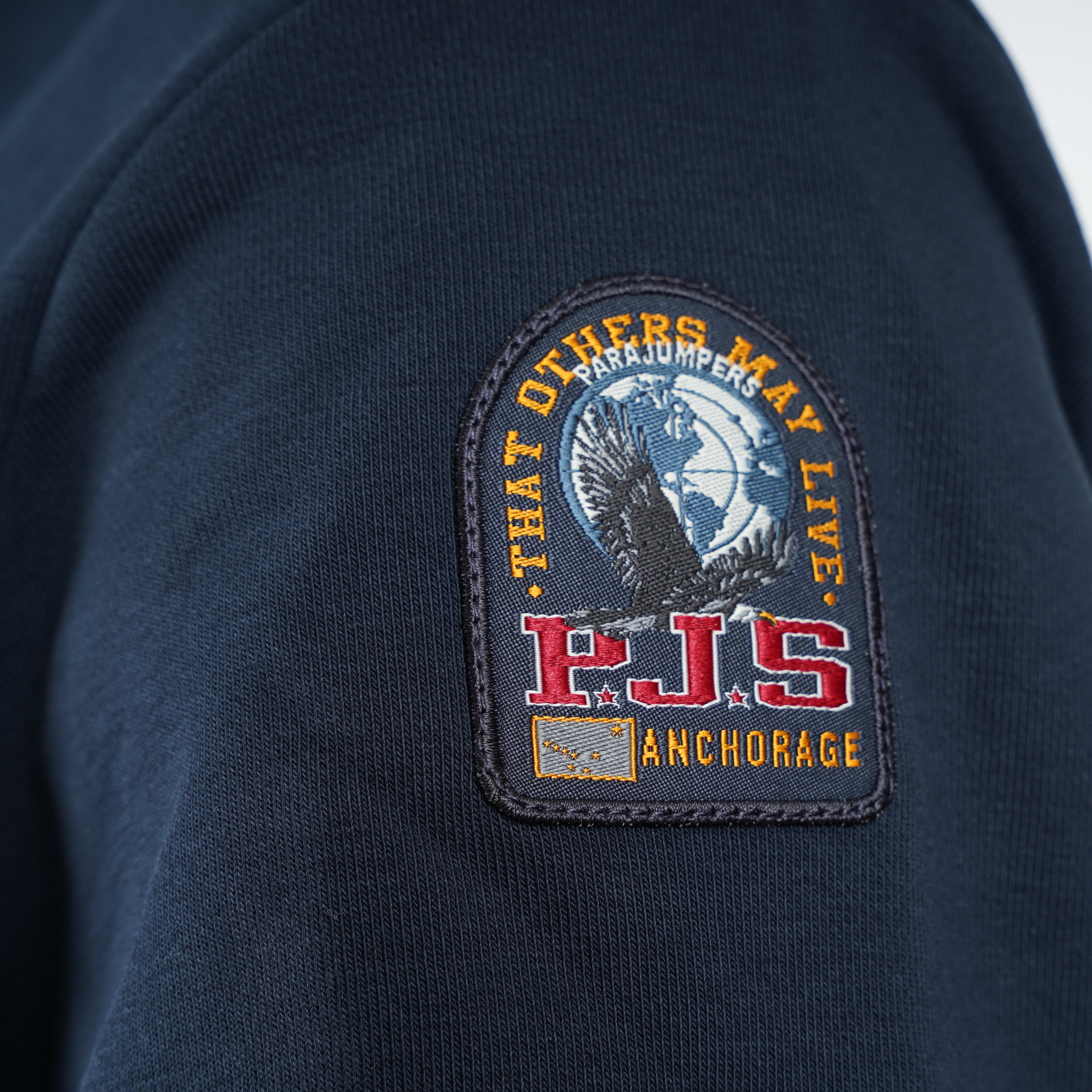 Parajumpers Sweater met Rits Blauw | Broad Peak