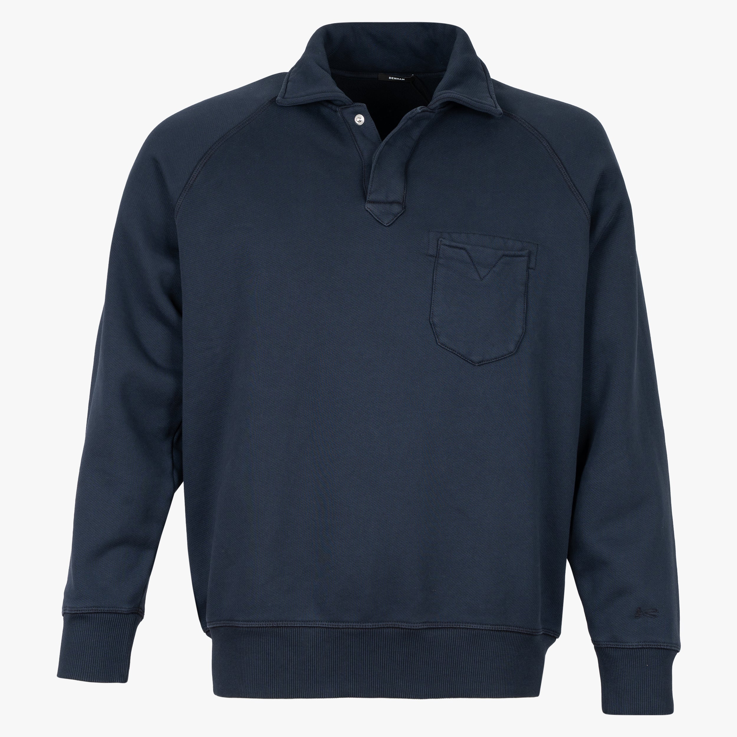 Denham Polo Sweater Blauw | US Navy