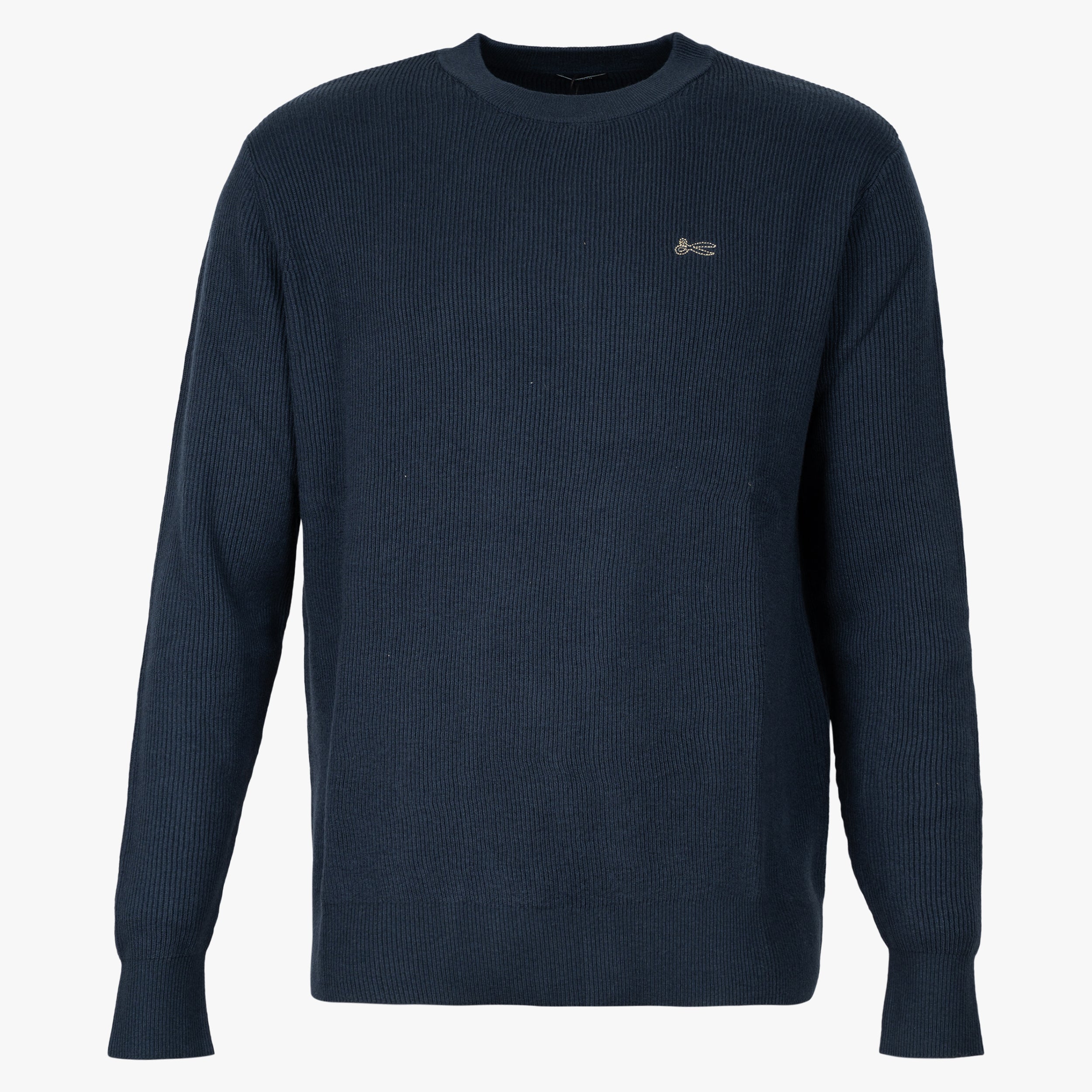 Denham Gebreide Trui Donkerblauw | Scissor