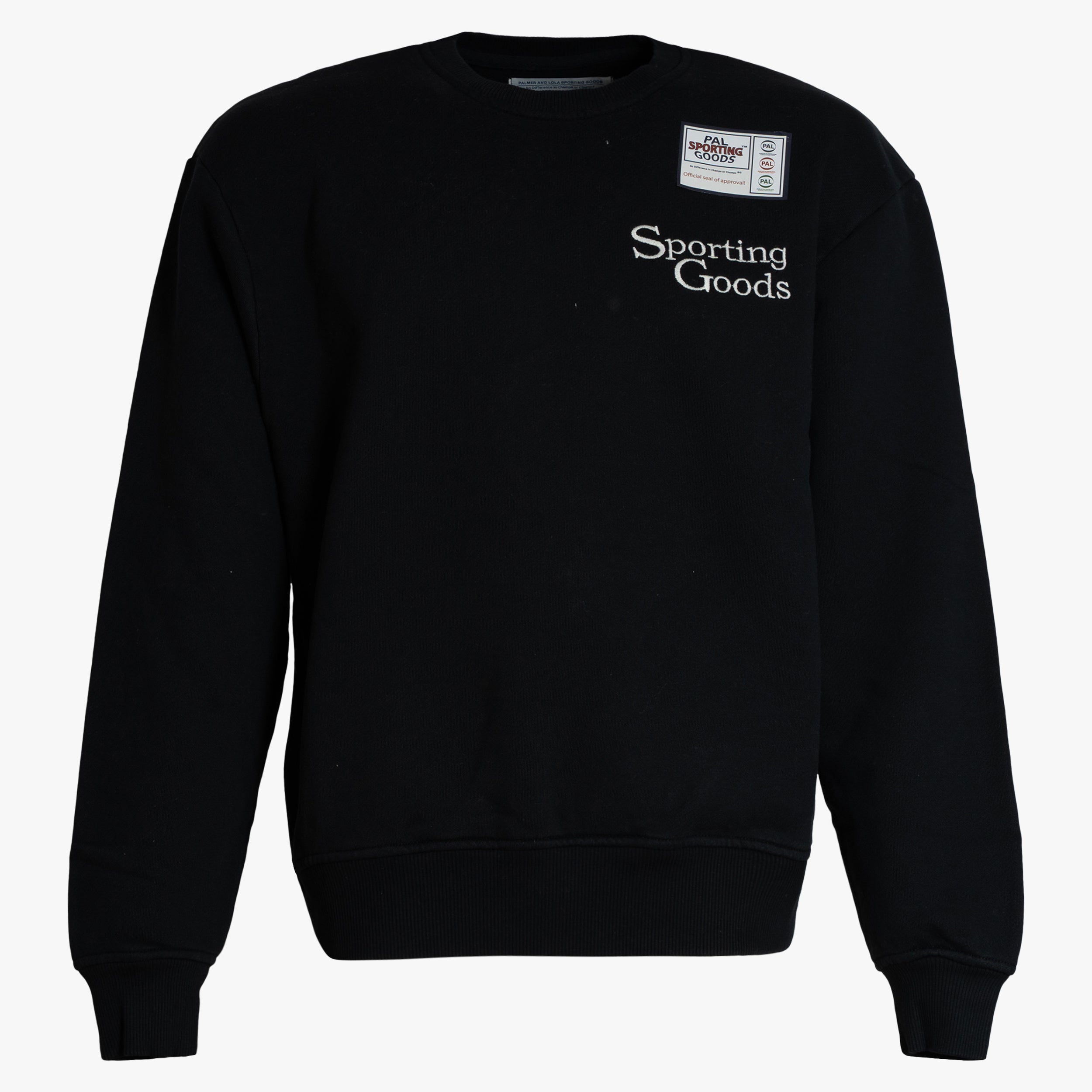 Pal Sporting Goods Sweater Backprint Zwart | Frisbee Dog