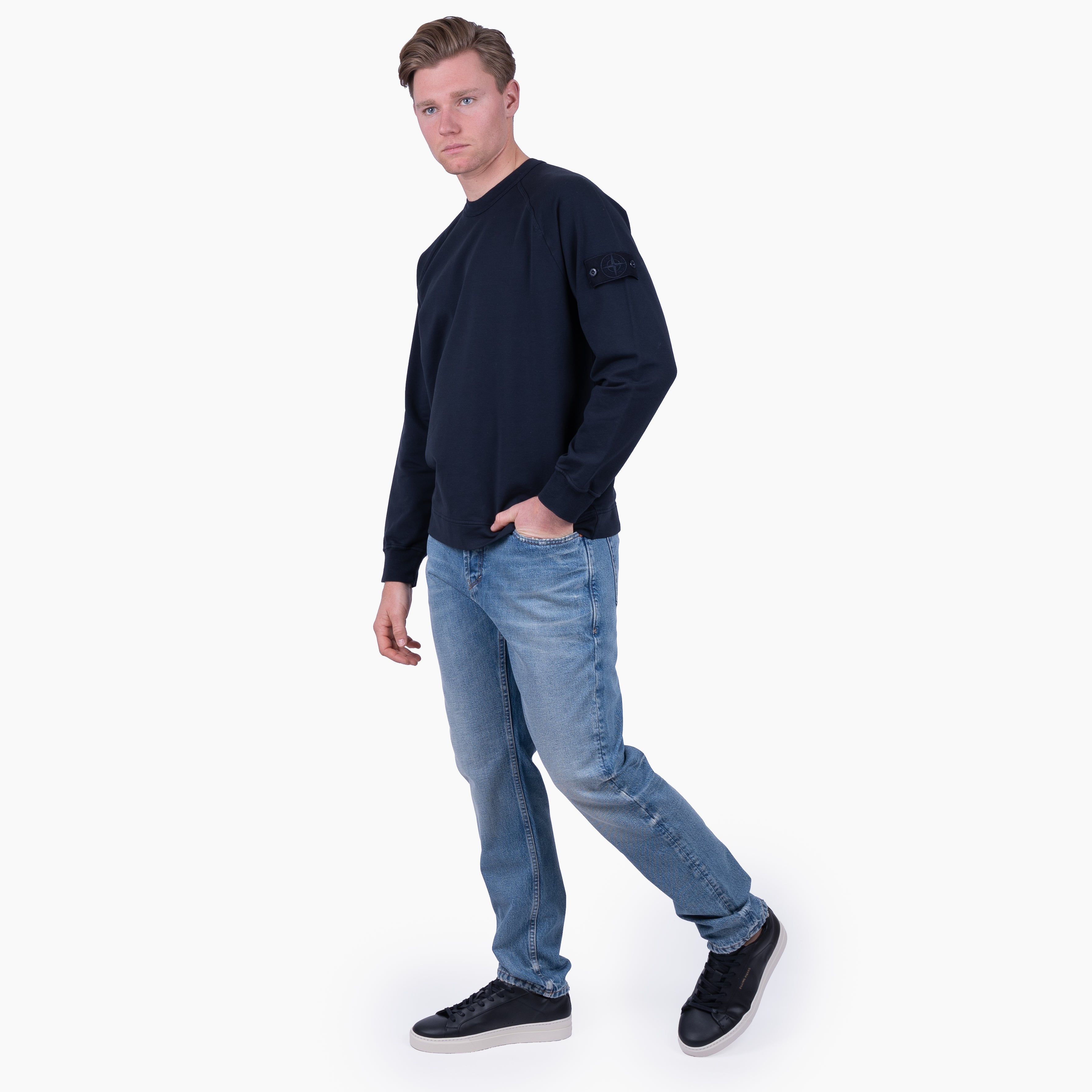 Stone Island Sweater Blauw | Ghost