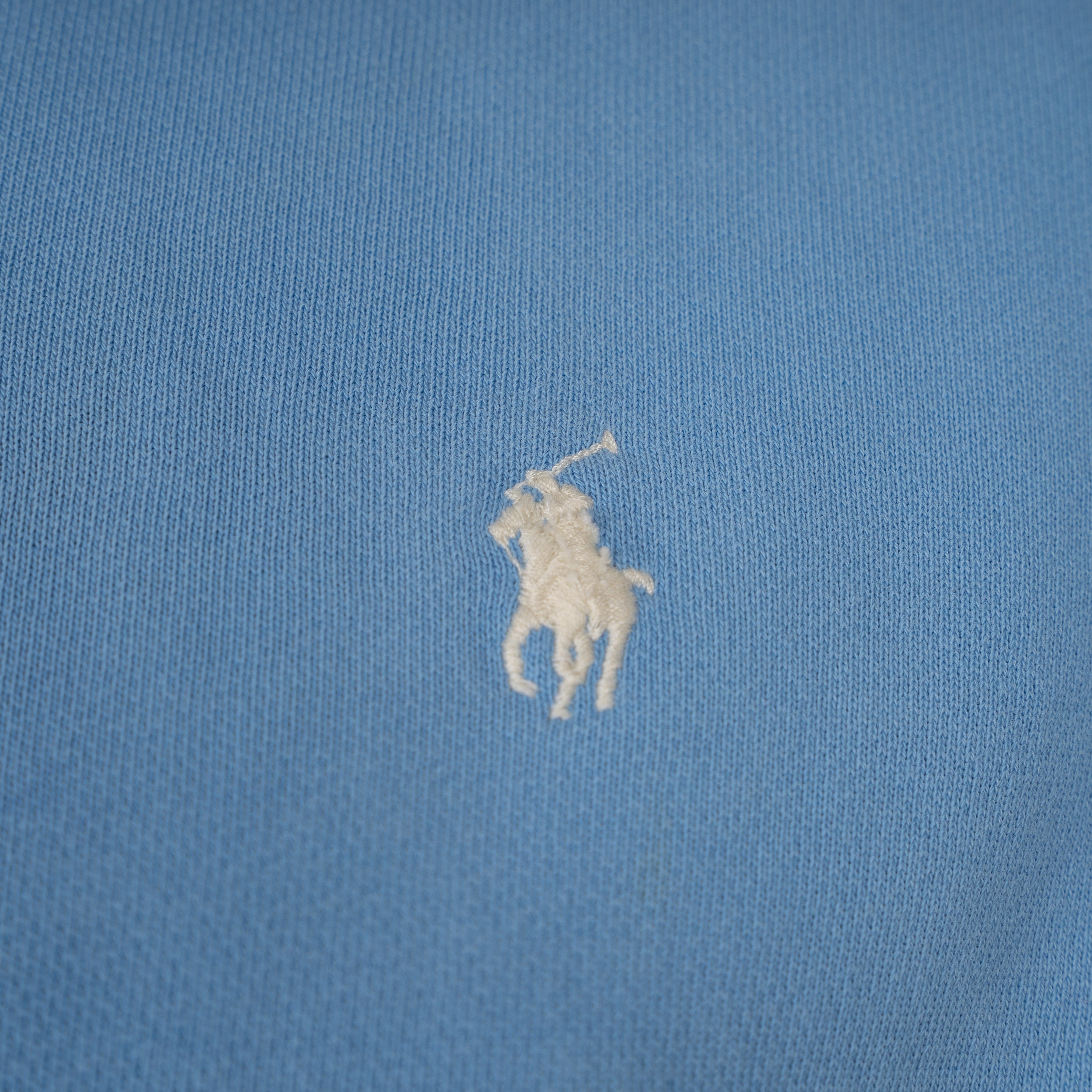 Ralph Lauren Hoodie Lichtblauw | Loopback Fleece