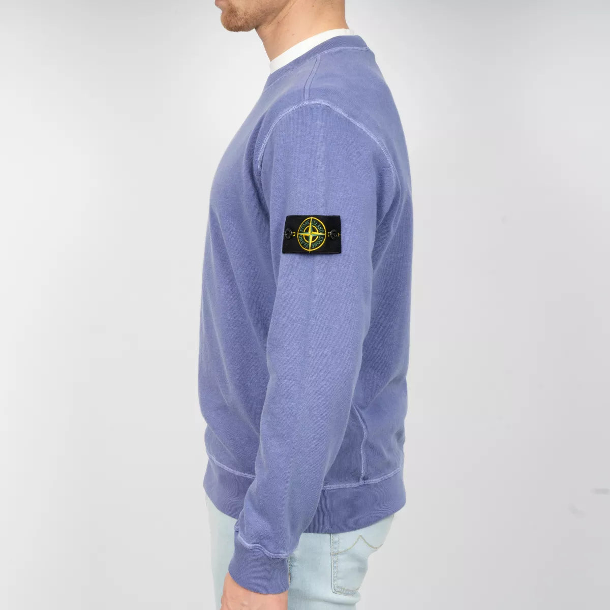 Stone Island Sweater Paars | Malfilé Fleece