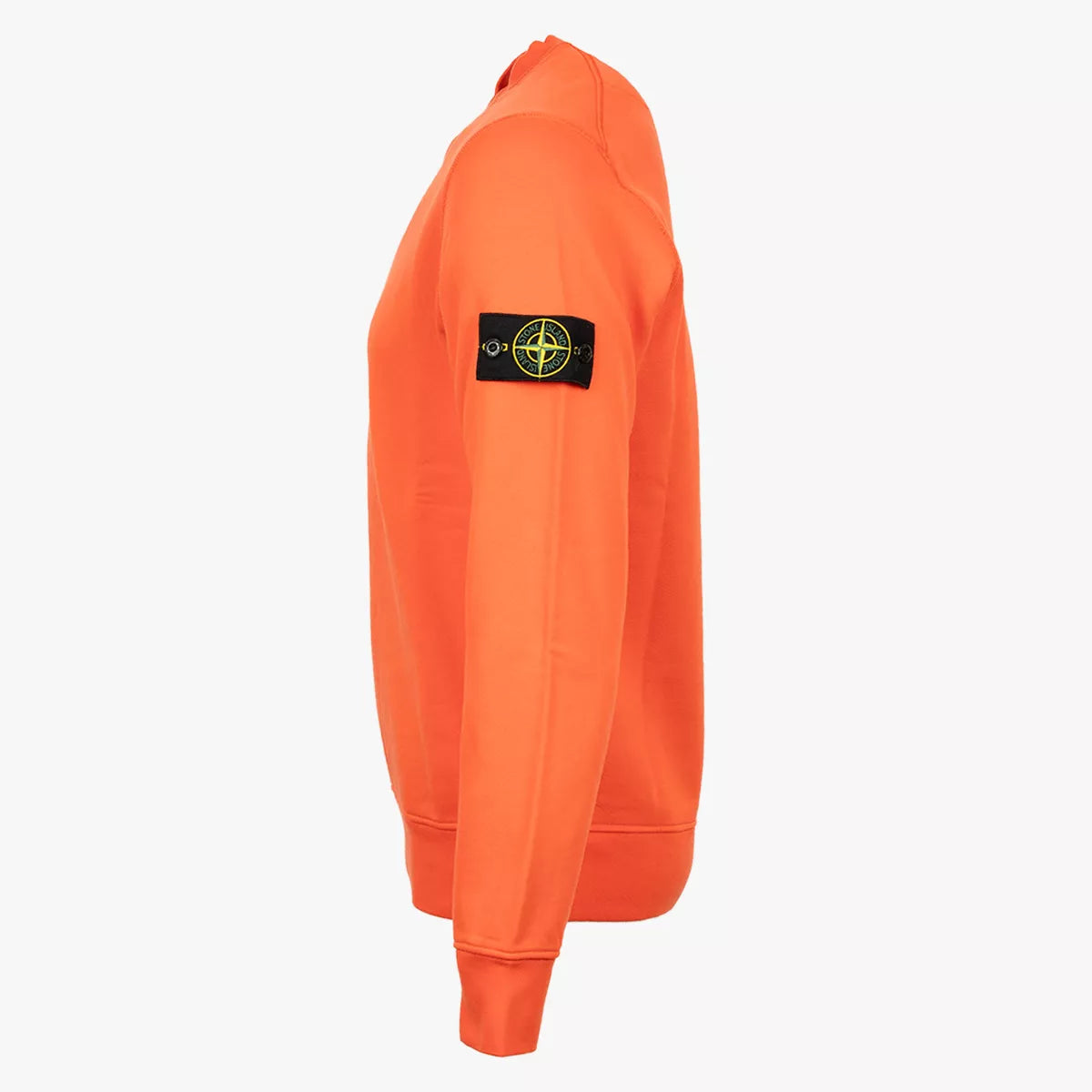 Stone Island Sweater Oranje | Organic Cotton Fleece