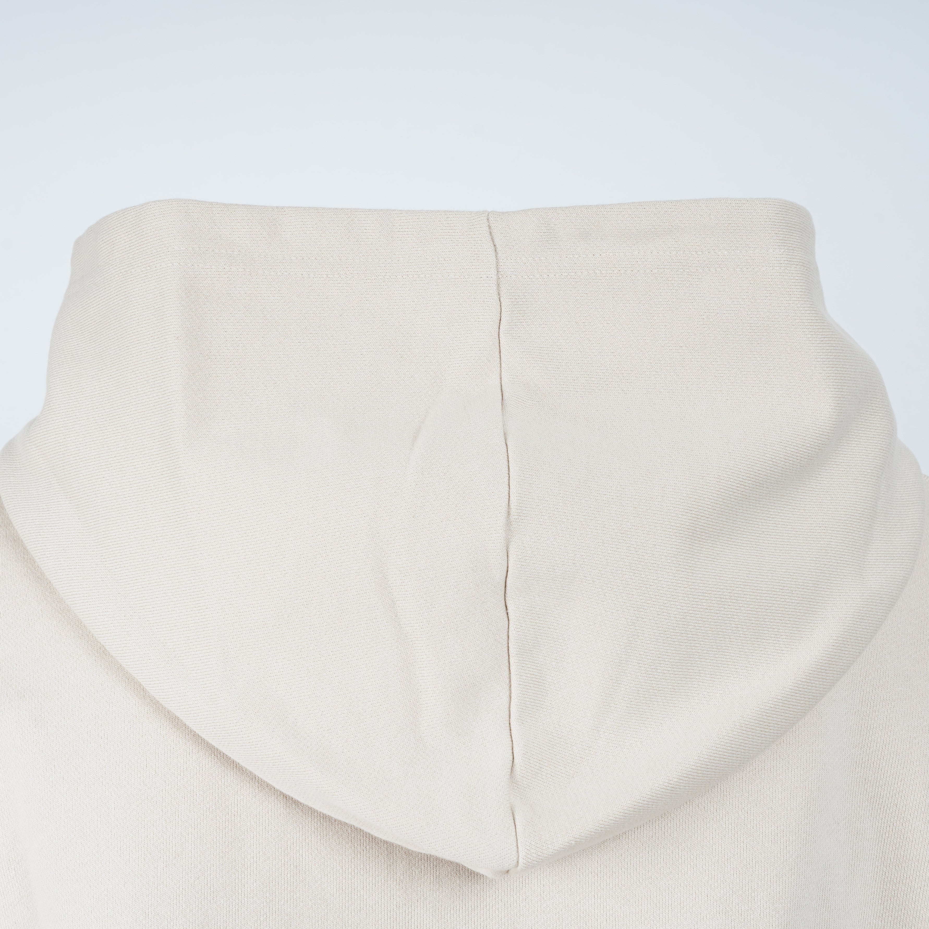 Filling Pieces Hoodie Zand | Boxy Embroidered