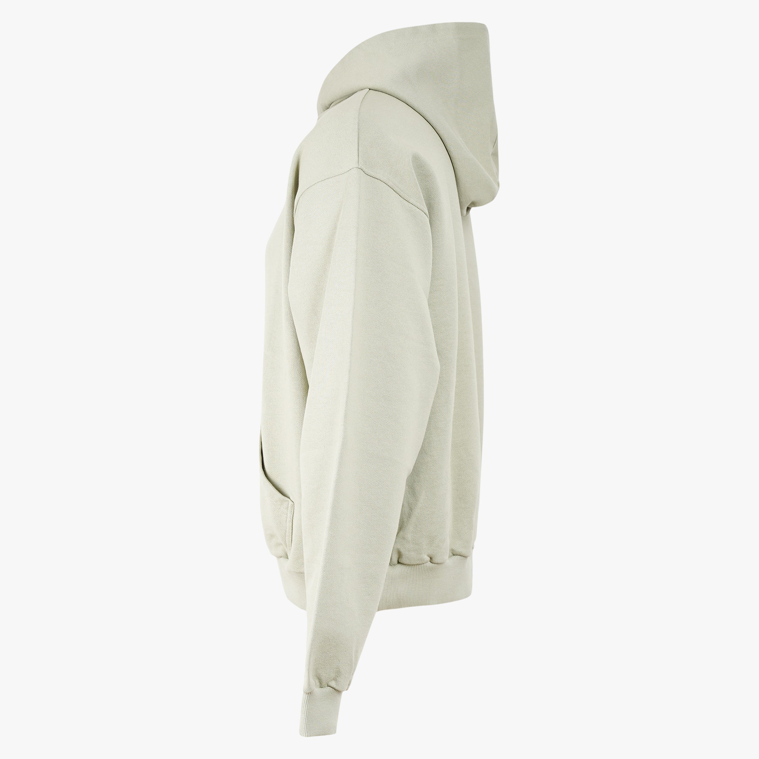 Filling Pieces Hoodie Lichtgroen | Boxy Embroidered