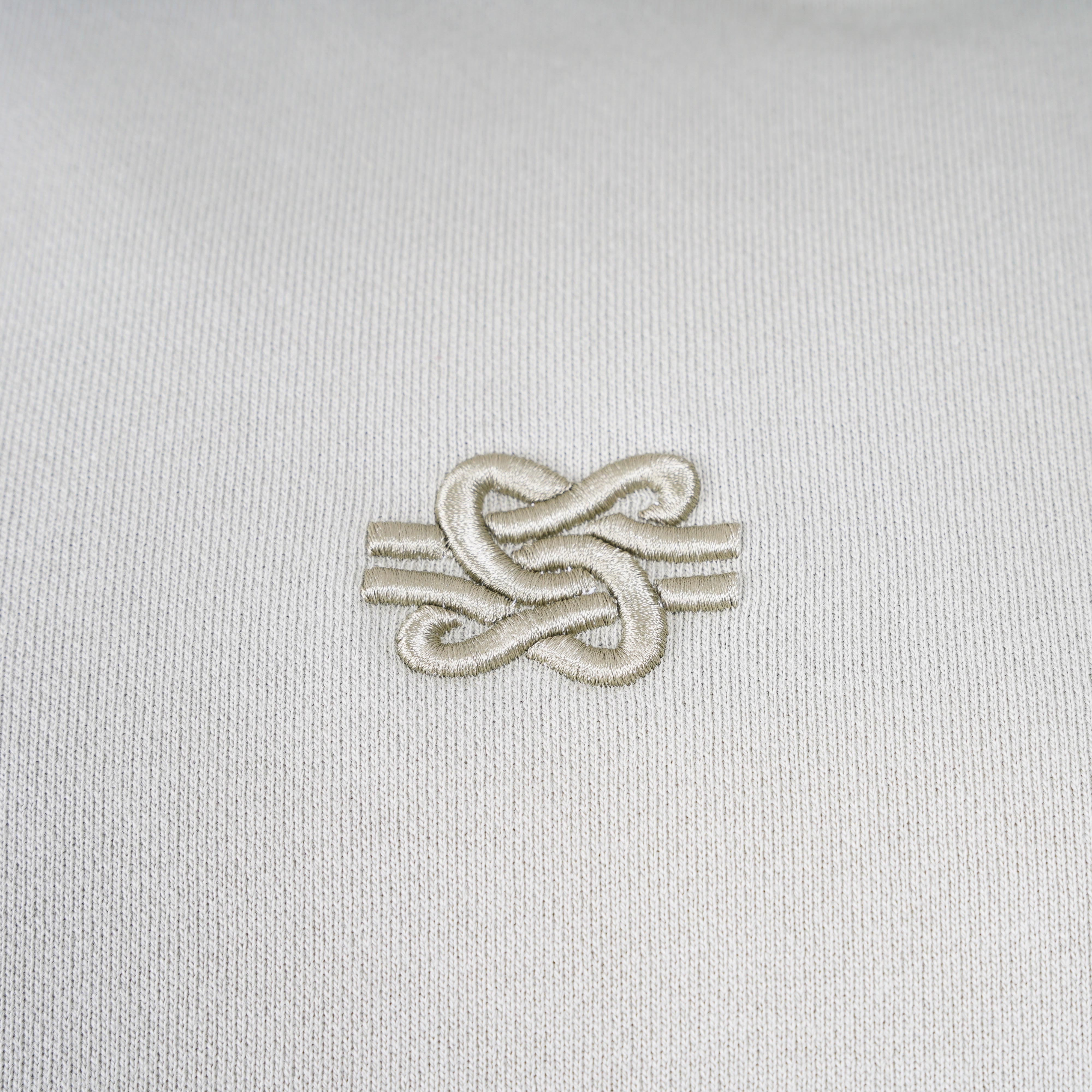 Filling Pieces Hoodie Lichtgroen | Boxy Embroidered