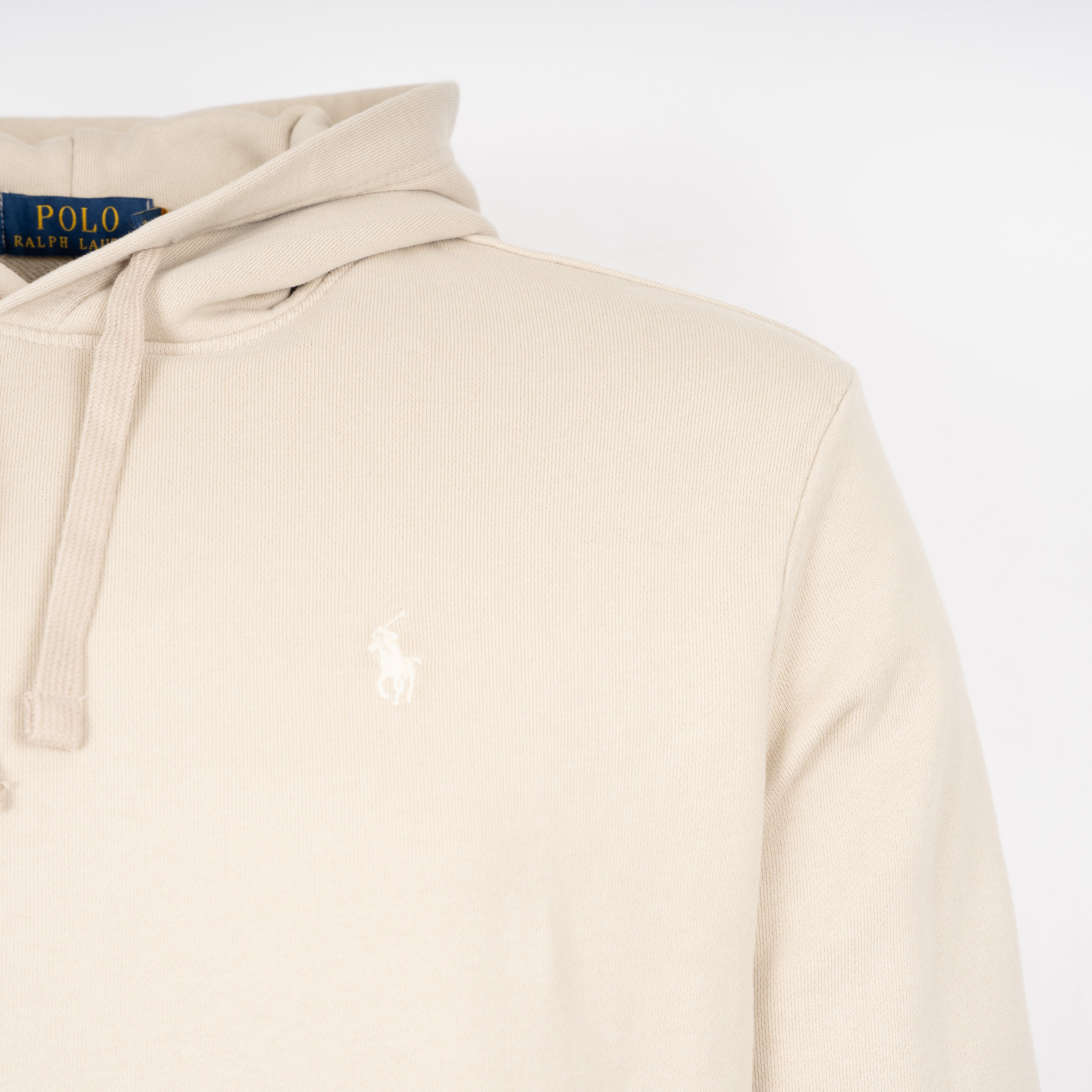 Ralph Lauren Hoodie Zand | Loopback Fleece