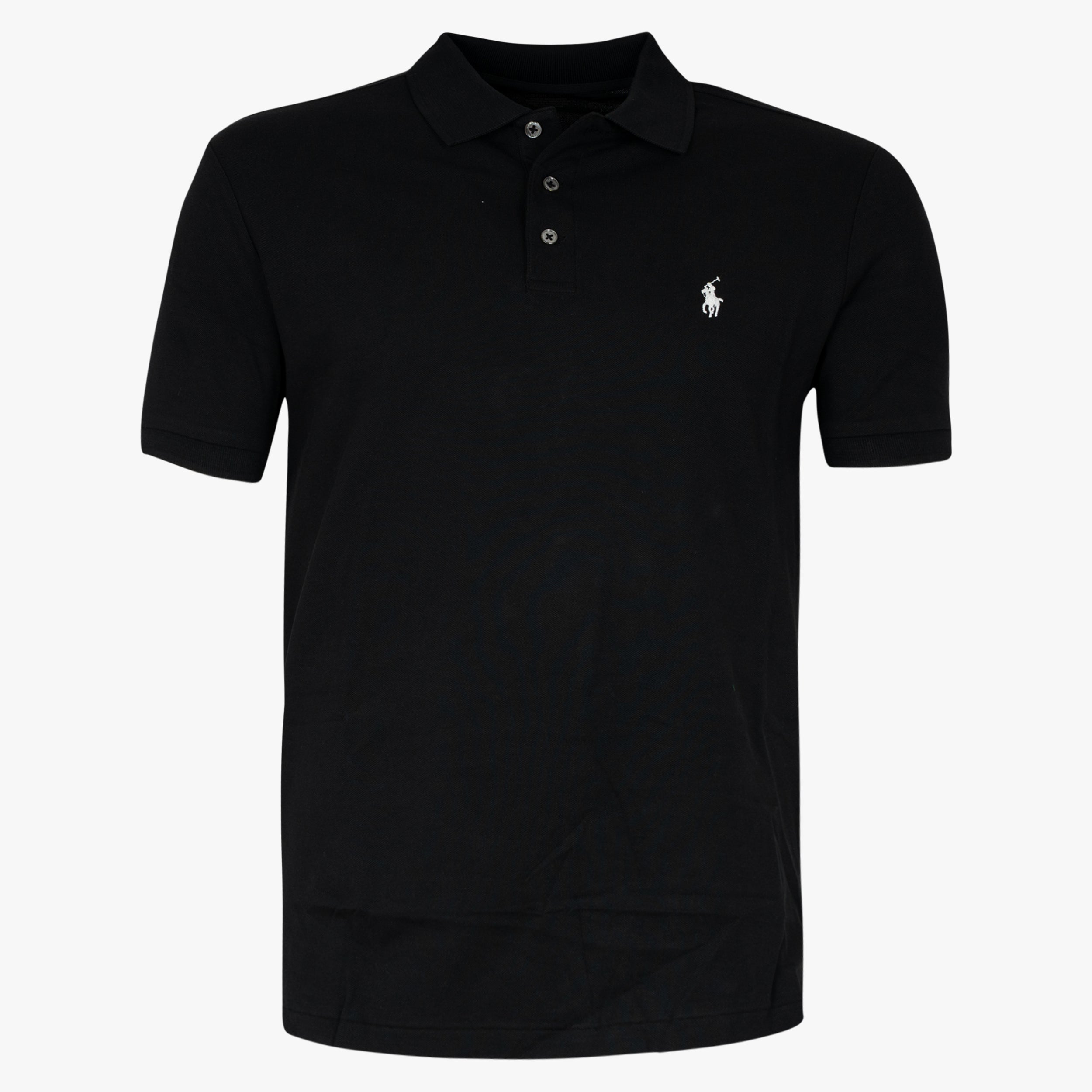Ralph Lauren Polo Zwart | Custom Slim Fit