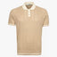 Filling Pieces Gebreide Polo Beige | Knit Polo