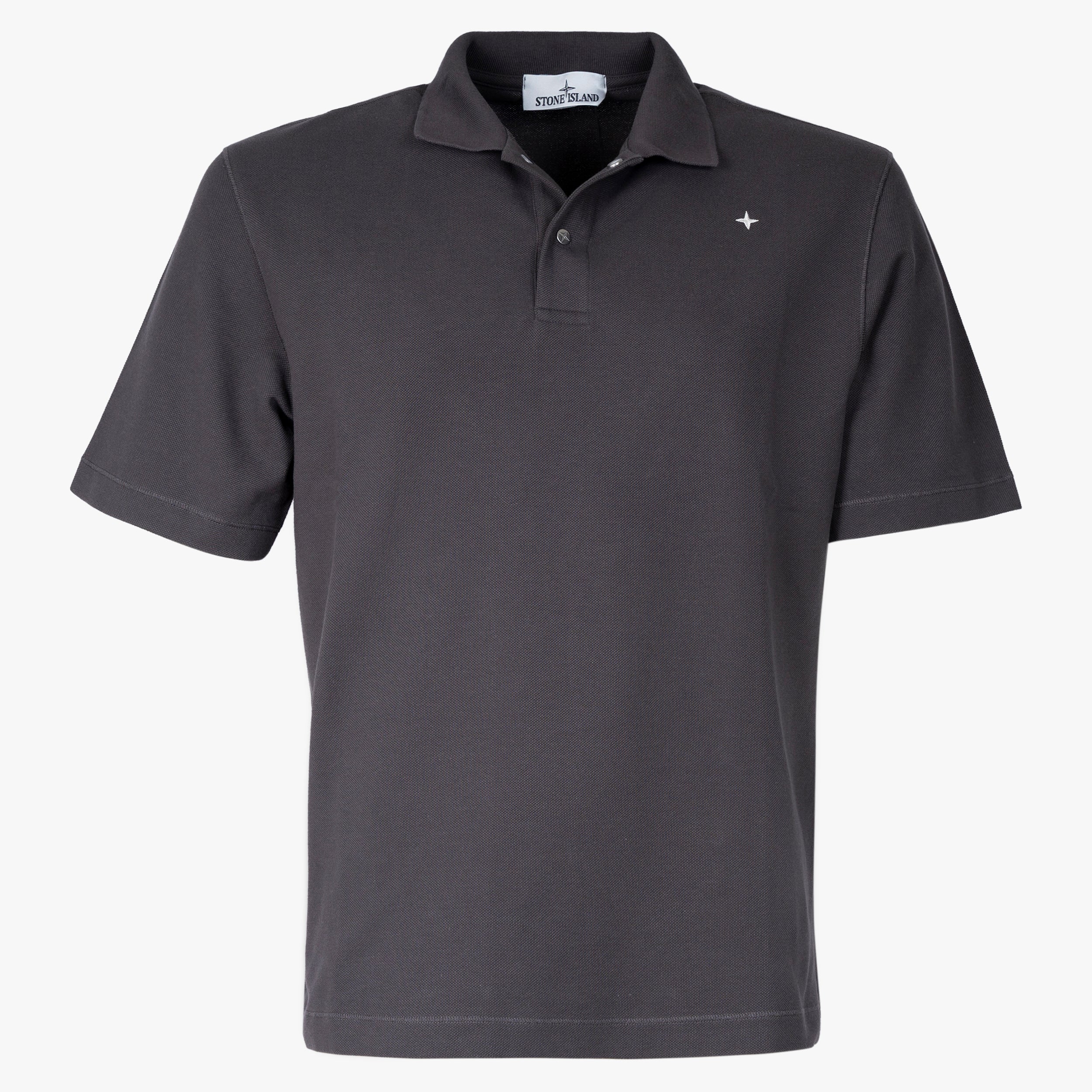 Stone Island Polo Grijs | Stellina