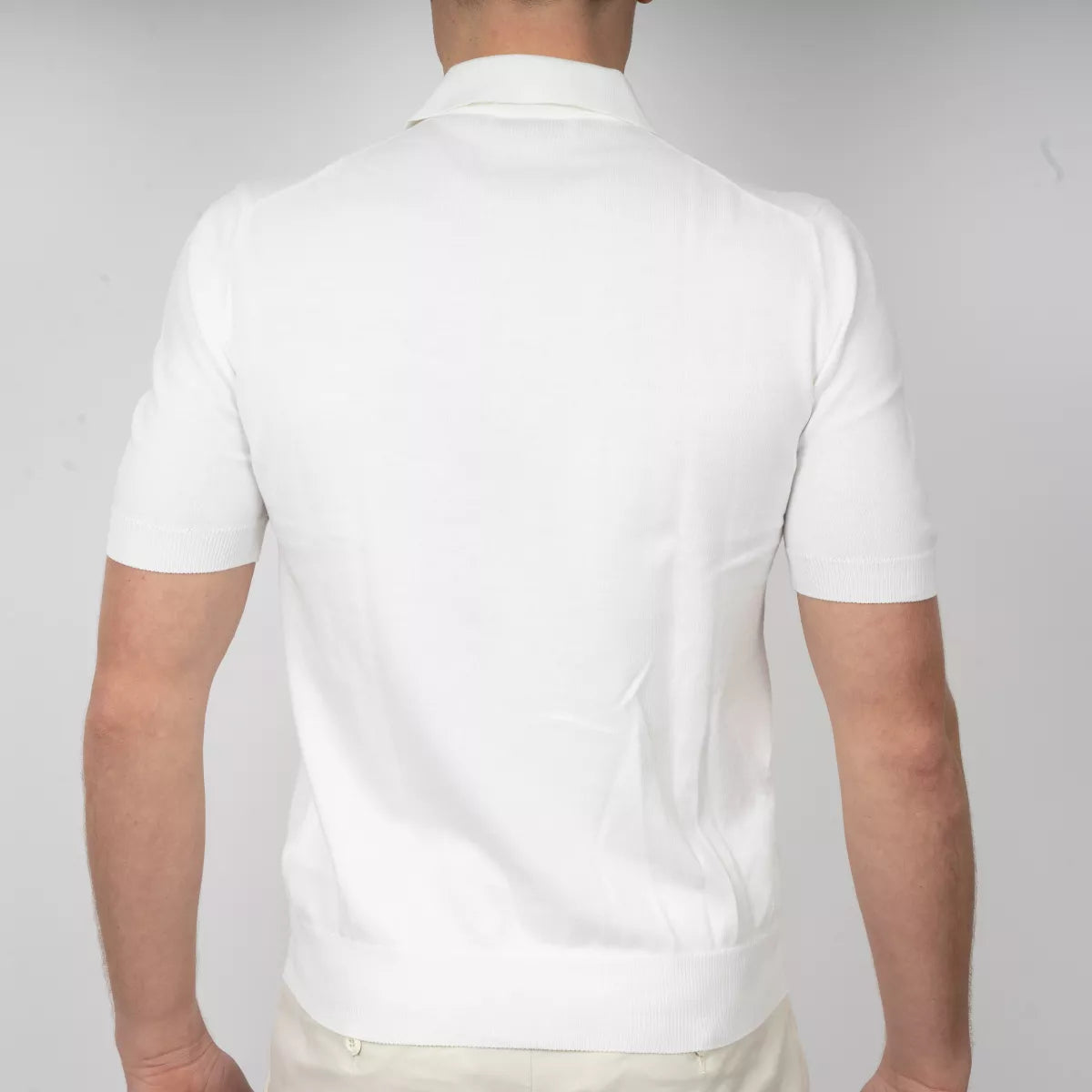 Gran Sasso Polo Wit | Egyptian Cotton