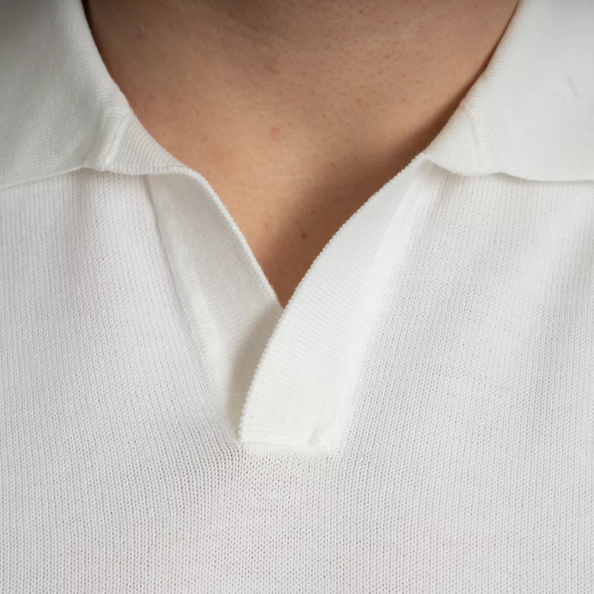 Gran Sasso Polo Wit | Egyptian Cotton