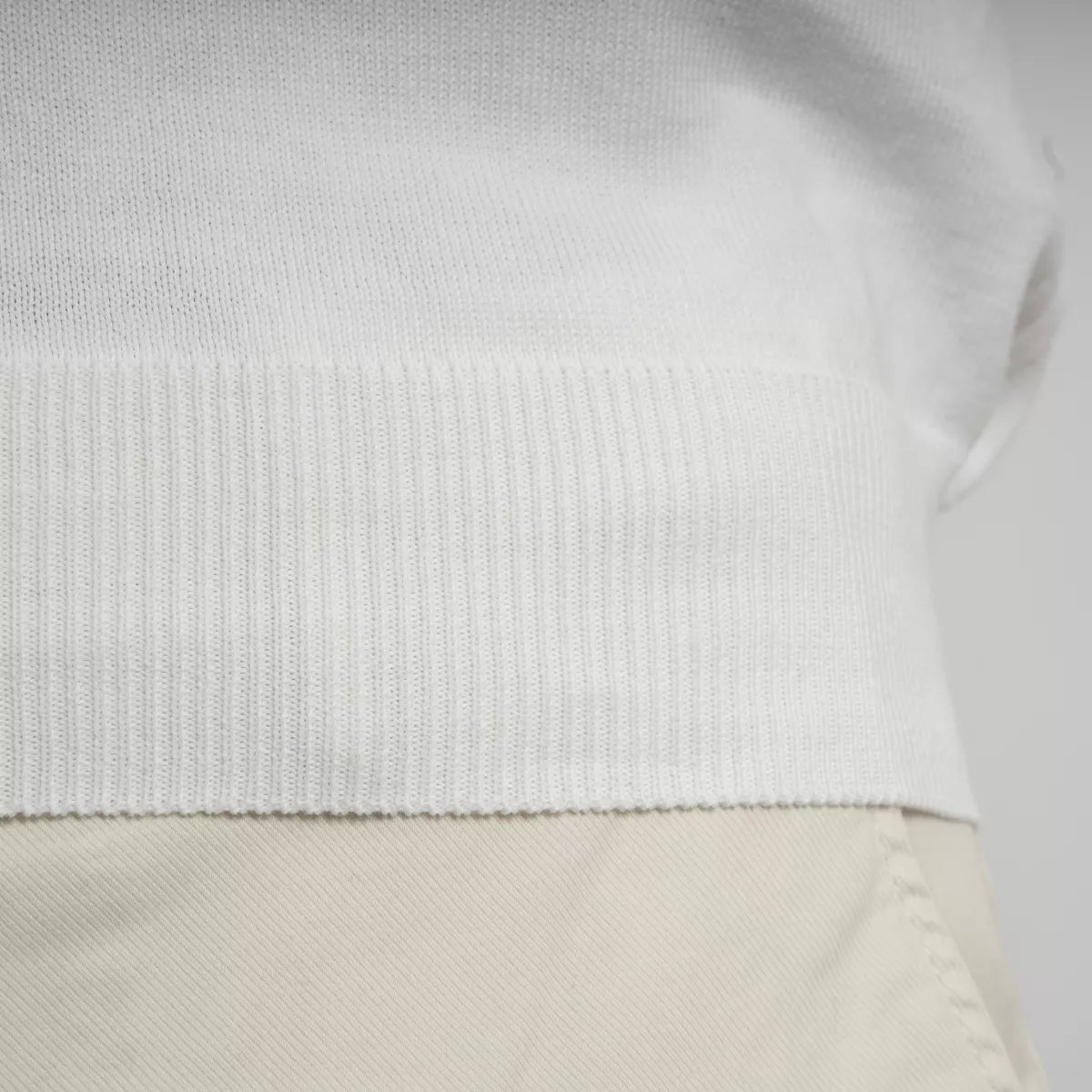 Gran Sasso Polo Wit | Egyptian Cotton