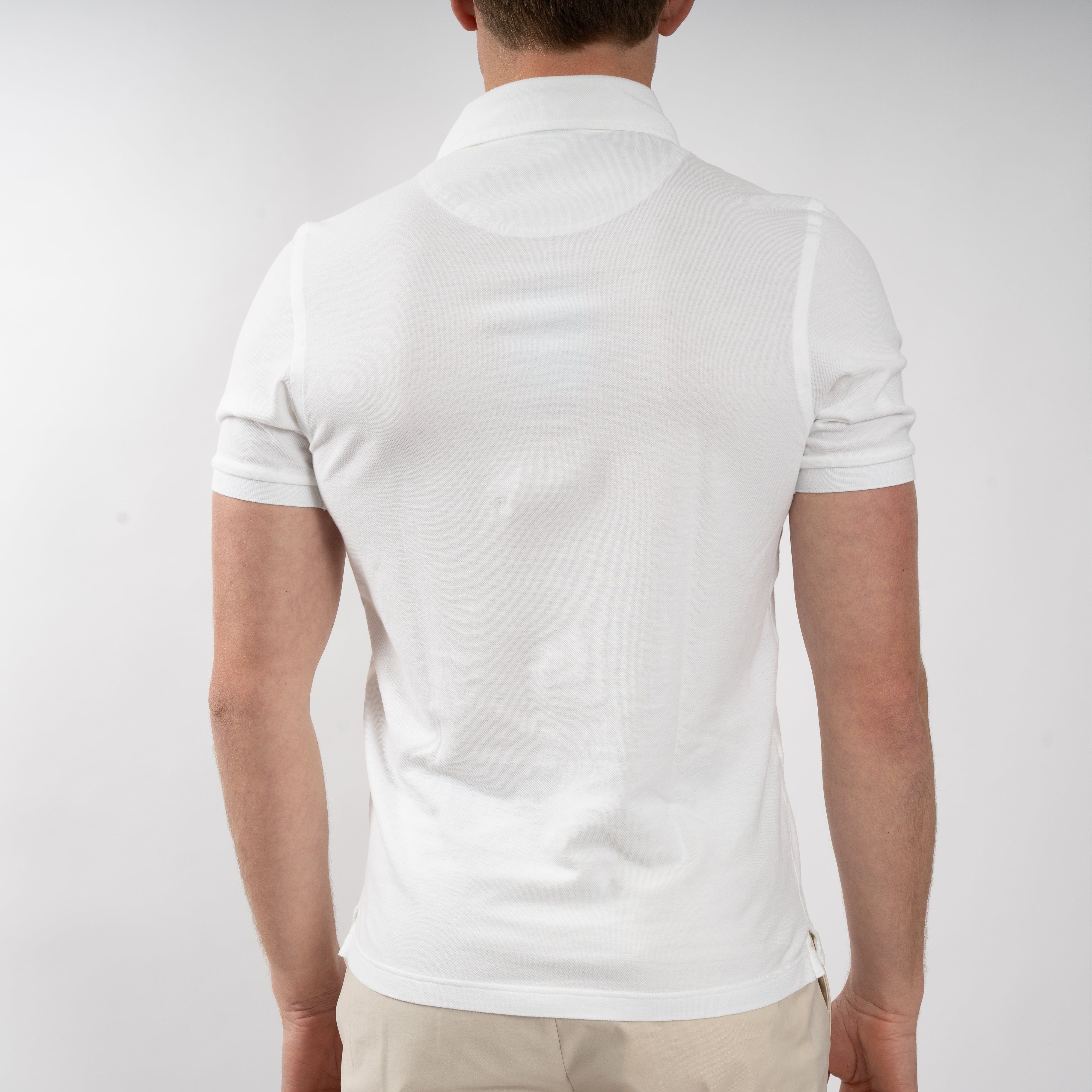Gran Sasso Polo Wit | Vintage