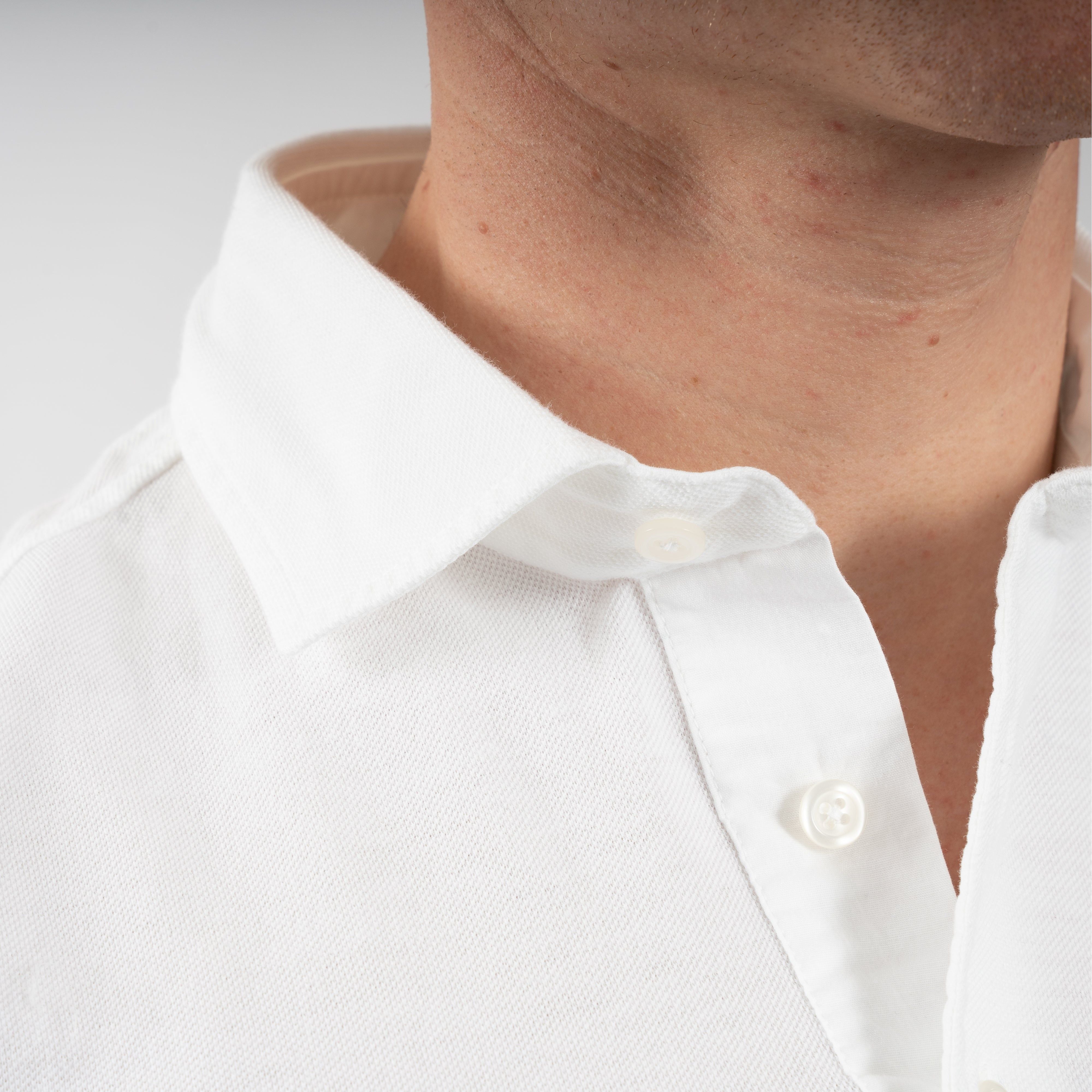 Gran Sasso Polo Wit | Vintage