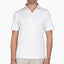 Gran Sasso Polo Wit | Mercerized Cotton
