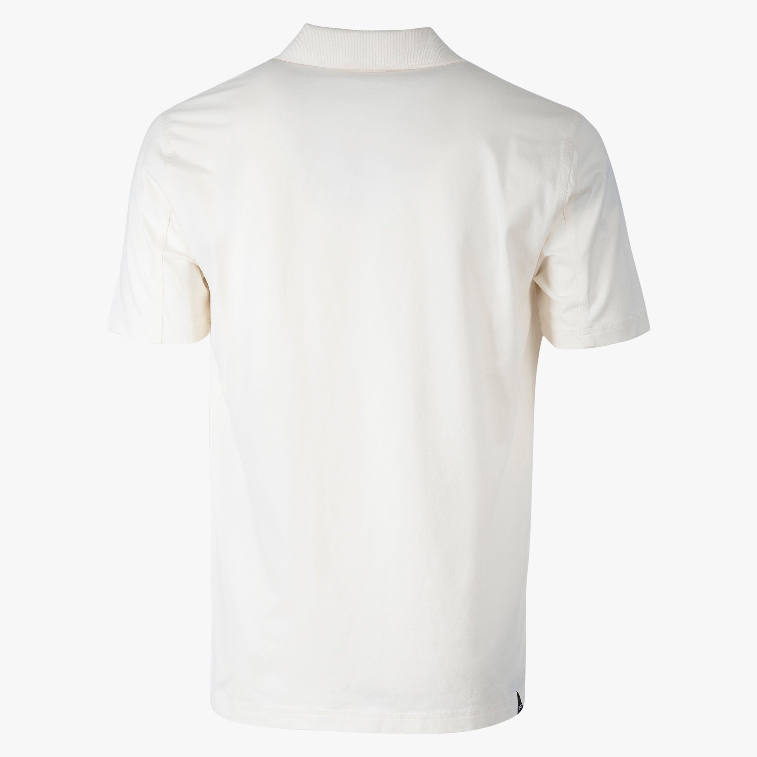 Denham Polo Wit | Scissor Open Collar