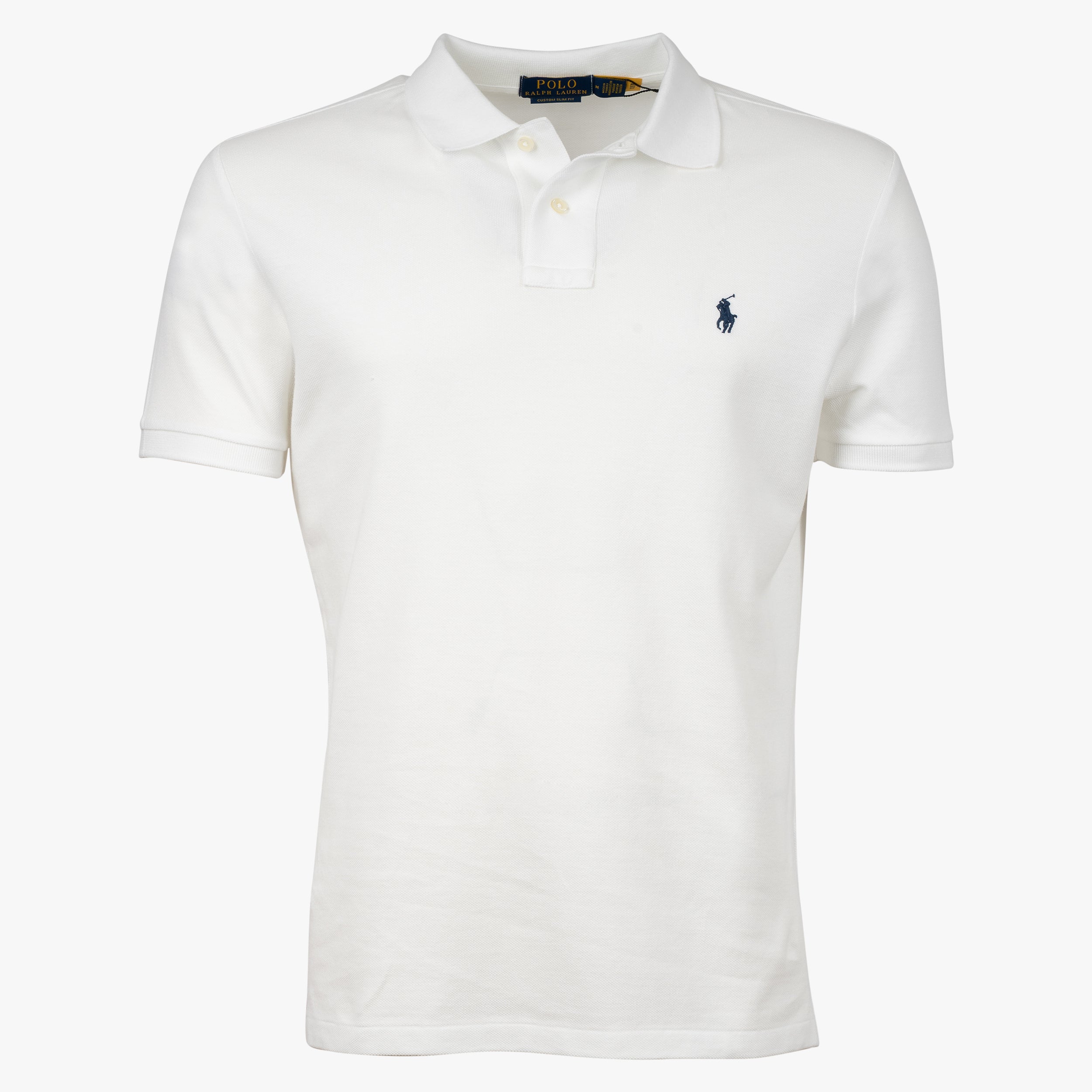 Ralph Lauren Polo Wit | Custom Slim Fit