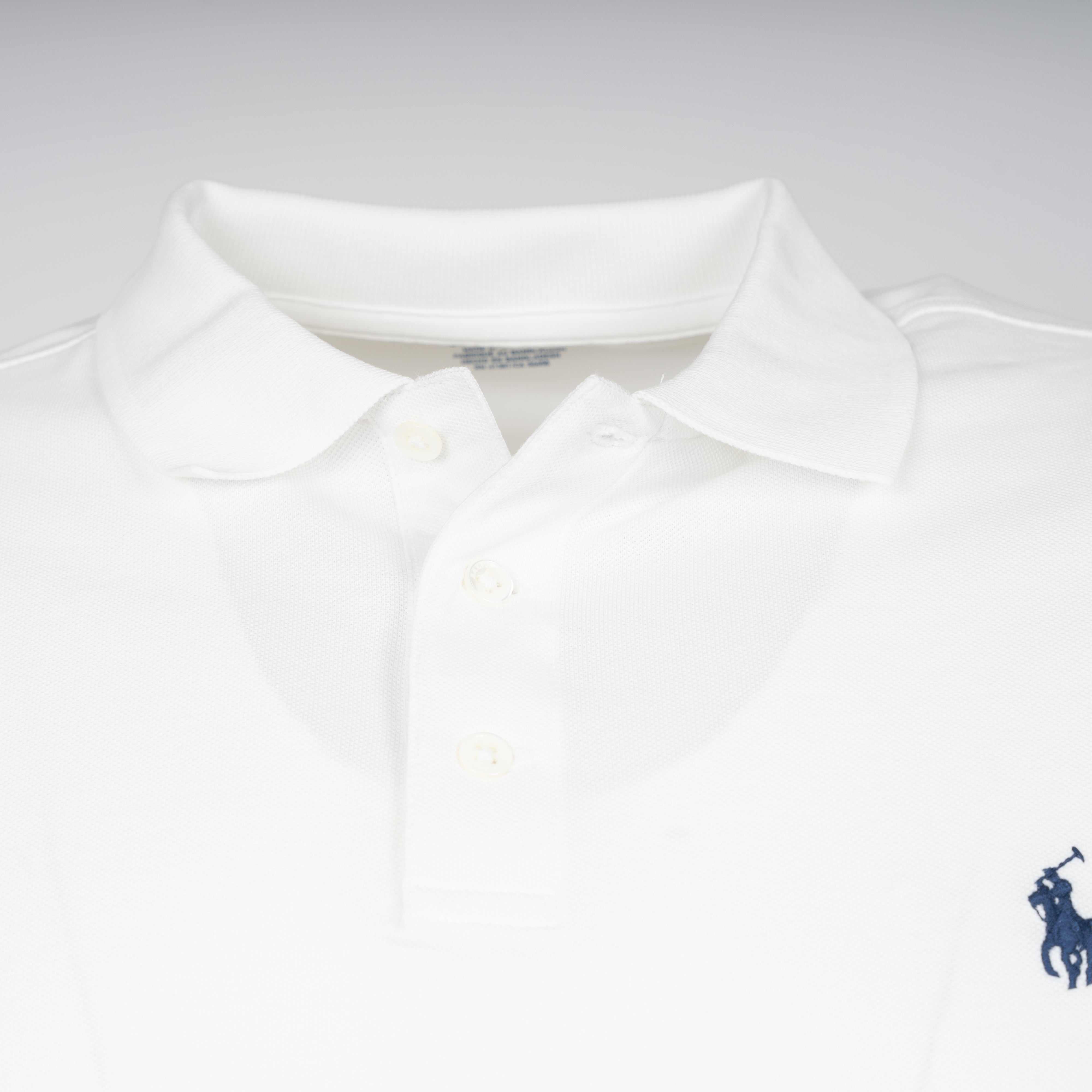 Ralph Lauren Polo Wit | Custom Slim Fit