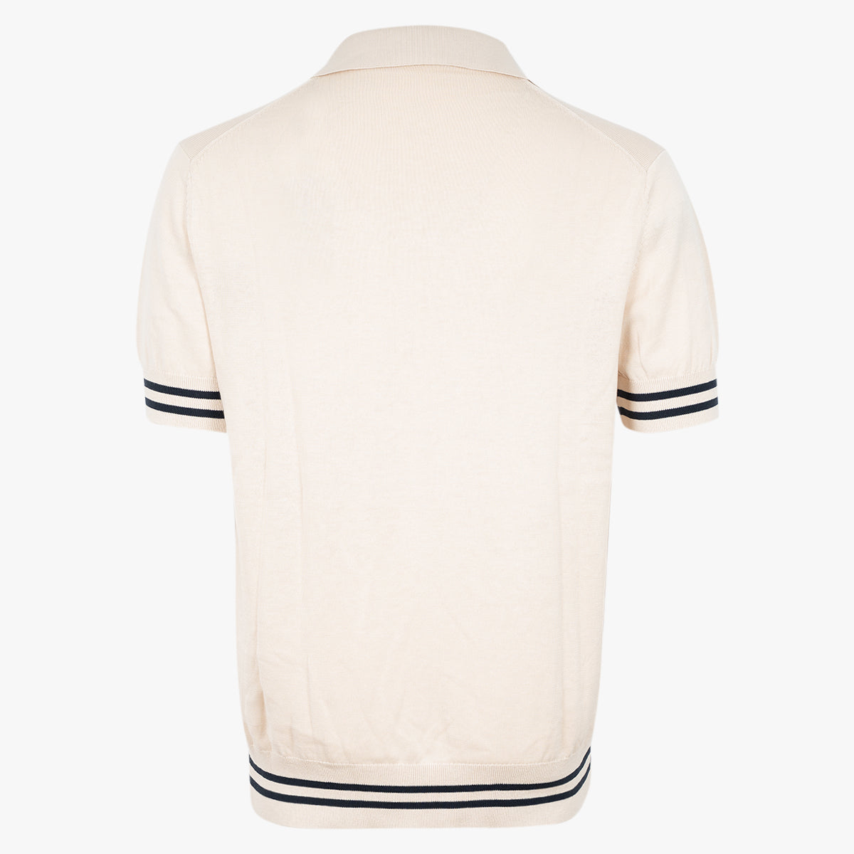 SEVEN DIALS Buttonless Polo Beige | Fido